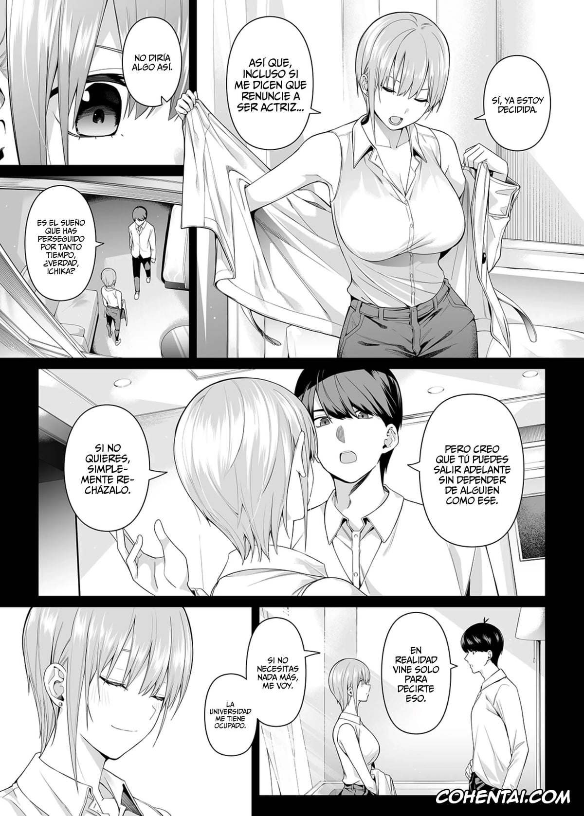Gotoubun No Hanayome | The Quintessential Quintuplets porno, Fuutarou Uesugi porno, Ichika Nakano porno, Itsuki Nakano porno, Miku Nakano porno, Nino Nakano porno, Yotsuba Nakano porno, 1/5 no Renai Kanjou (Gotoubun no Hanayome), pagina 17