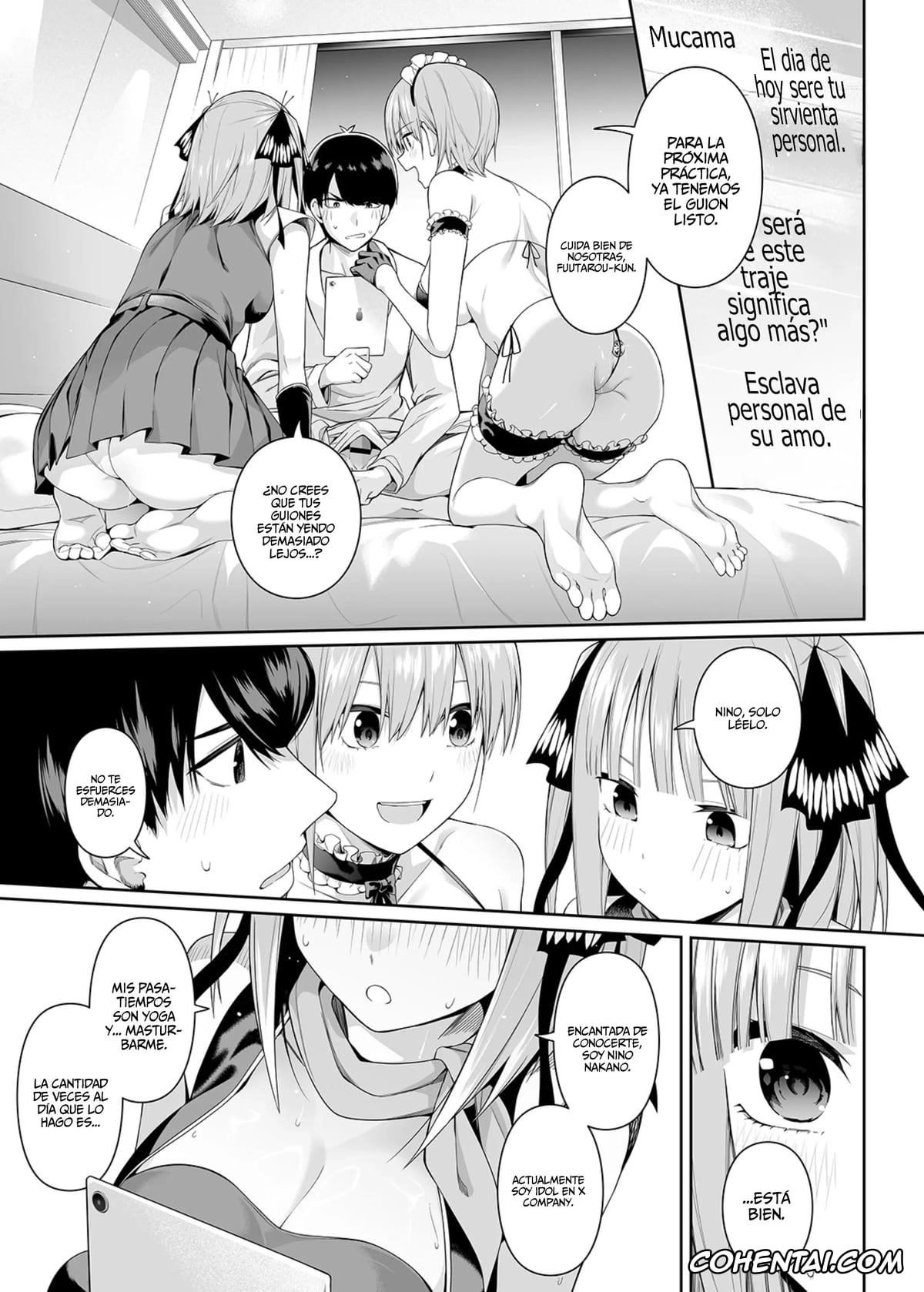 Gotoubun No Hanayome | The Quintessential Quintuplets porno, Fuutarou Uesugi porno, Ichika Nakano porno, Itsuki Nakano porno, Miku Nakano porno, Nino Nakano porno, Yotsuba Nakano porno, 1/5 no Renai Kanjou (Gotoubun no Hanayome), pagina 59