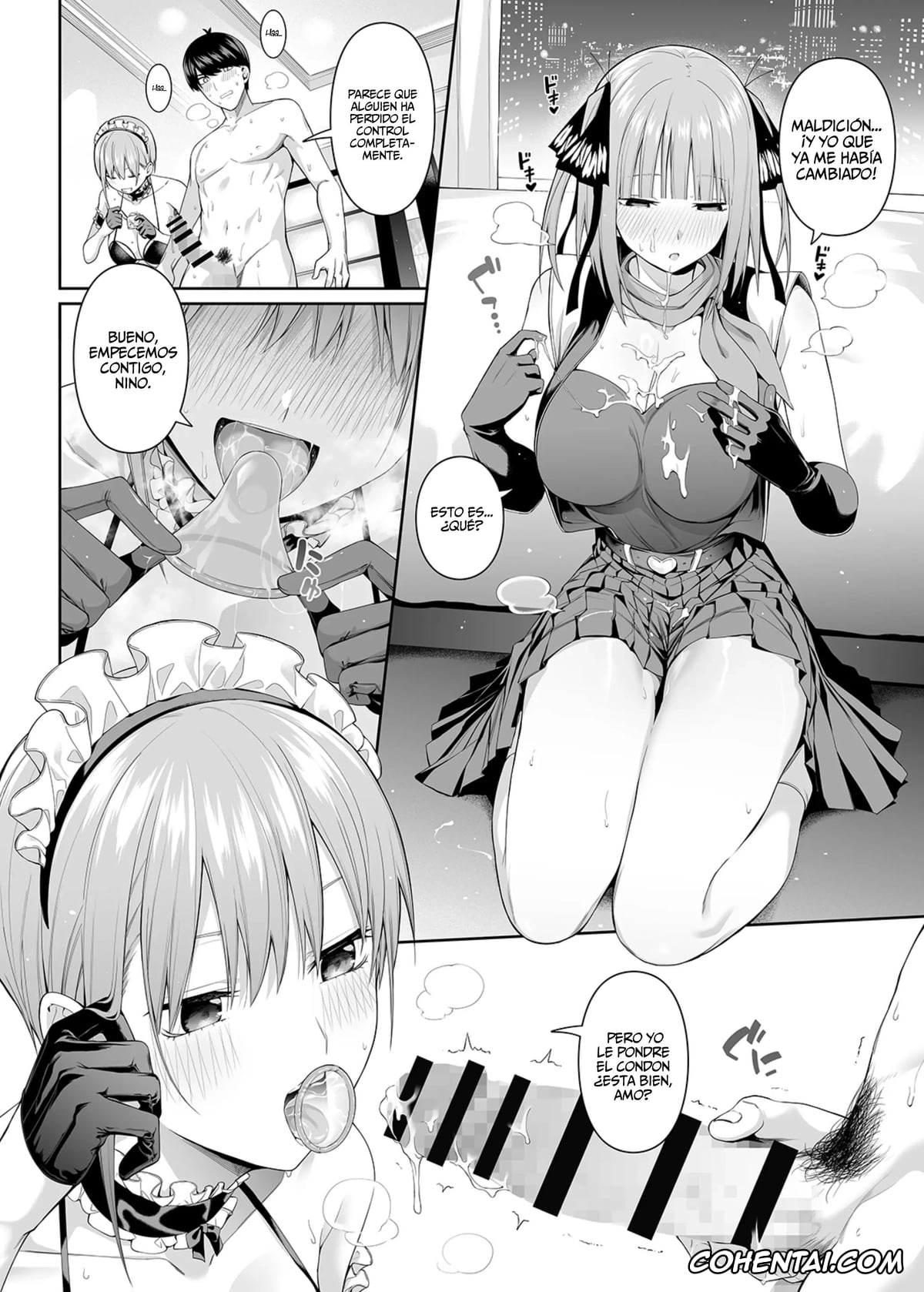Gotoubun No Hanayome | The Quintessential Quintuplets xxx, Fuutarou Uesugi xxx, Ichika Nakano xxx, Itsuki Nakano xxx, Miku Nakano xxx, Nino Nakano xxx, Yotsuba Nakano xxx, 1/5 no Renai Kanjou (Gotoubun no Hanayome), pagina 64