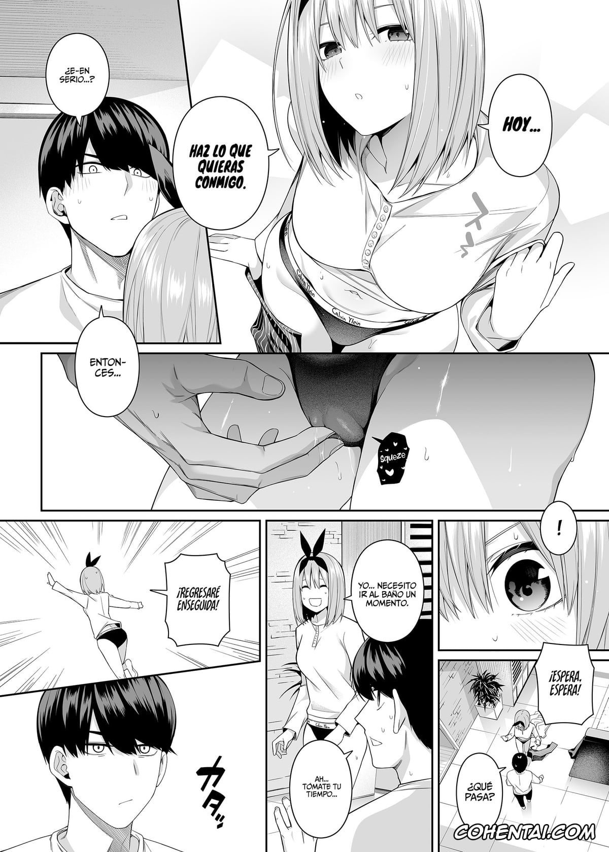 Gotoubun No Hanayome | The Quintessential Quintuplets porno, Fuutarou Uesugi porno, Ichika Nakano porno, Itsuki Nakano porno, Miku Nakano porno, Nino Nakano porno, Yotsuba Nakano porno, 1/5 no Renai Kanjou (Gotoubun no Hanayome), pagina 95