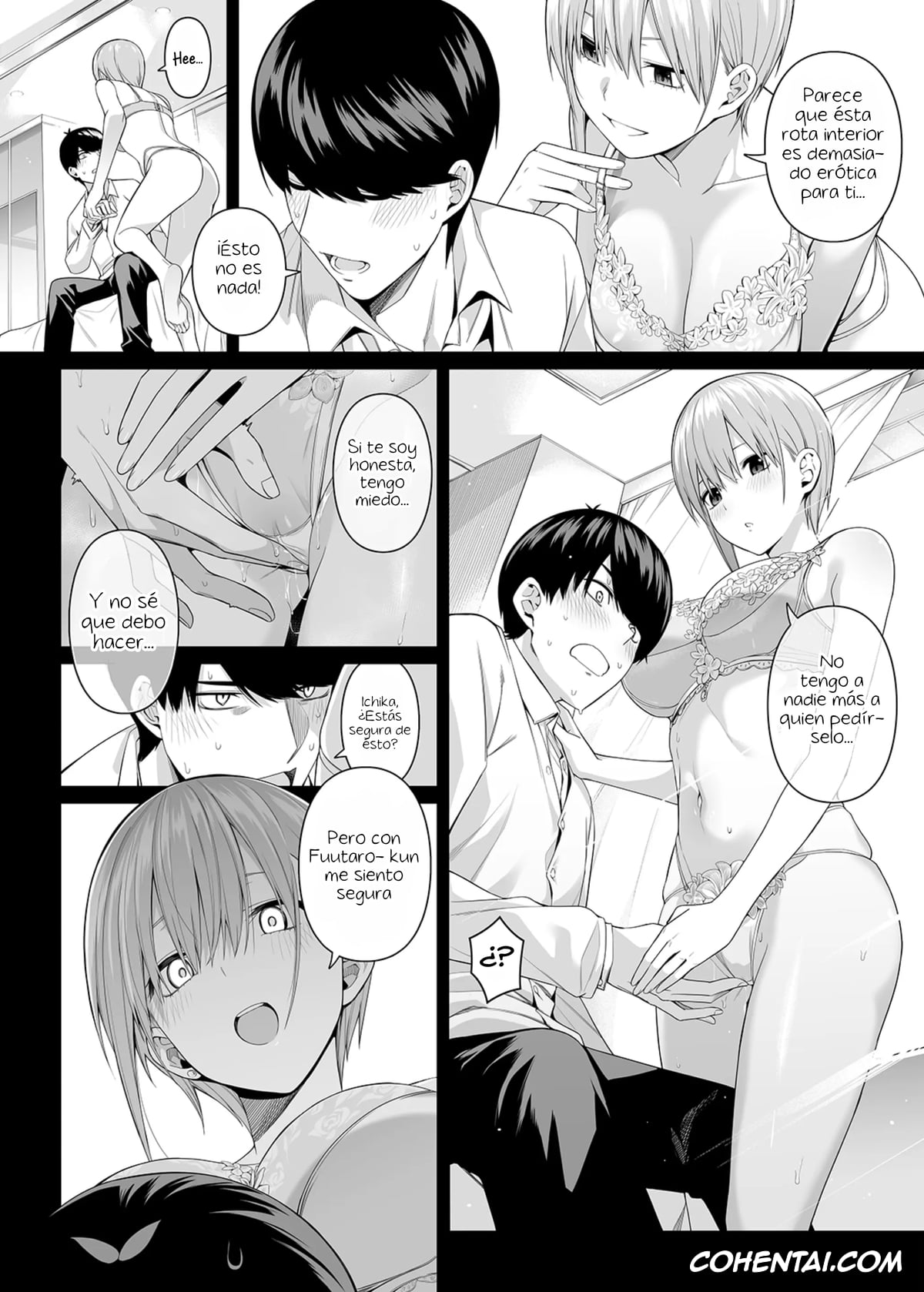 Gotoubun No Hanayome | The Quintessential Quintuplets porno, Fuutarou Uesugi porno, Ichika Nakano porno, Itsuki Nakano porno, Miku Nakano porno, Nino Nakano porno, Yotsuba Nakano porno, 1/5 no Renai Kanjou (Gotoubun no Hanayome), pagina 26
