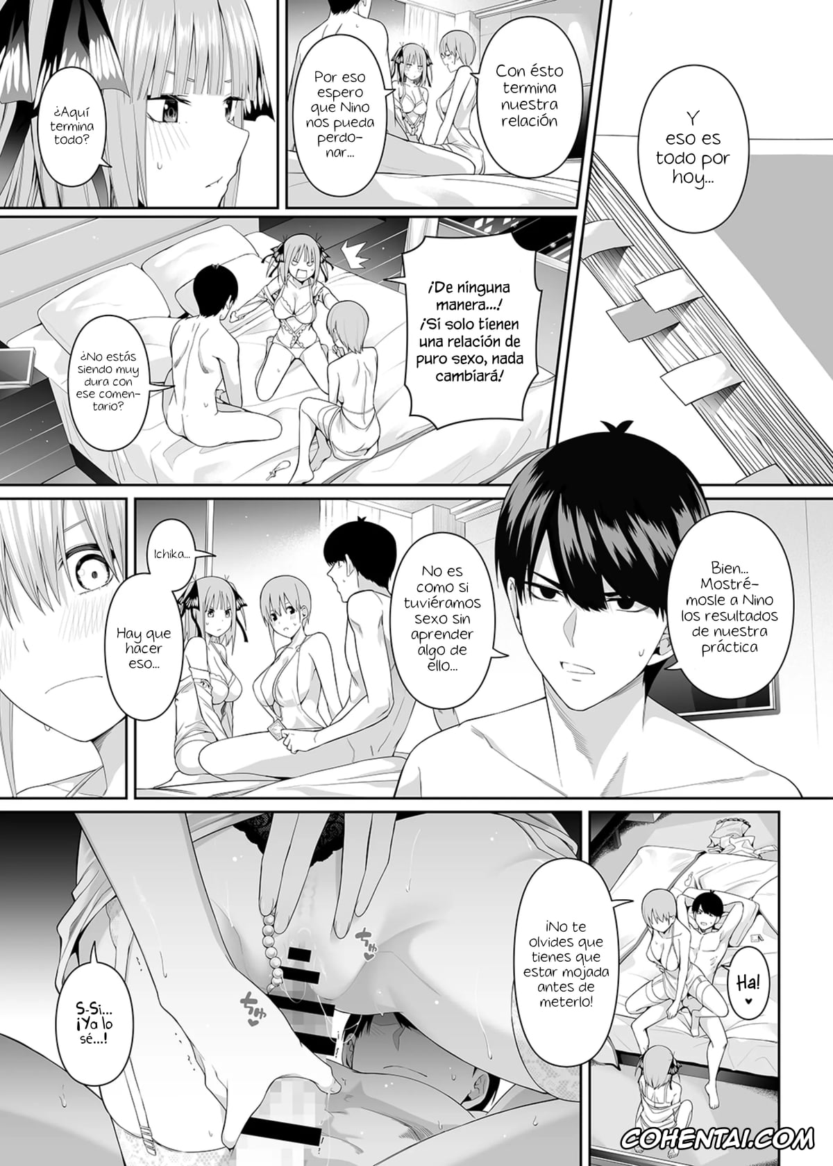 Gotoubun No Hanayome | The Quintessential Quintuplets porno, Fuutarou Uesugi porno, Ichika Nakano porno, Itsuki Nakano porno, Miku Nakano porno, Nino Nakano porno, Yotsuba Nakano porno, 1/5 no Renai Kanjou (Gotoubun no Hanayome), pagina 38