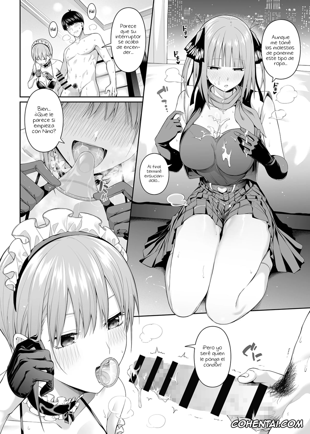 Gotoubun No Hanayome | The Quintessential Quintuplets hentai, Fuutarou Uesugi hentai, Ichika Nakano hentai, Itsuki Nakano hentai, Miku Nakano hentai, Nino Nakano hentai, Yotsuba Nakano hentai, 1/5 no Renai Kanjou (Gotoubun no Hanayome), pagina 66