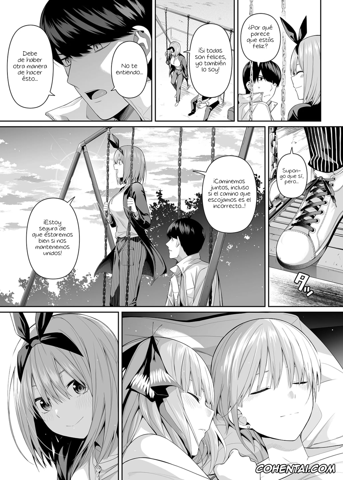 Gotoubun No Hanayome | The Quintessential Quintuplets xxx, Fuutarou Uesugi xxx, Ichika Nakano xxx, Itsuki Nakano xxx, Miku Nakano xxx, Nino Nakano xxx, Yotsuba Nakano xxx, 1/5 no Renai Kanjou (Gotoubun no Hanayome), pagina 94