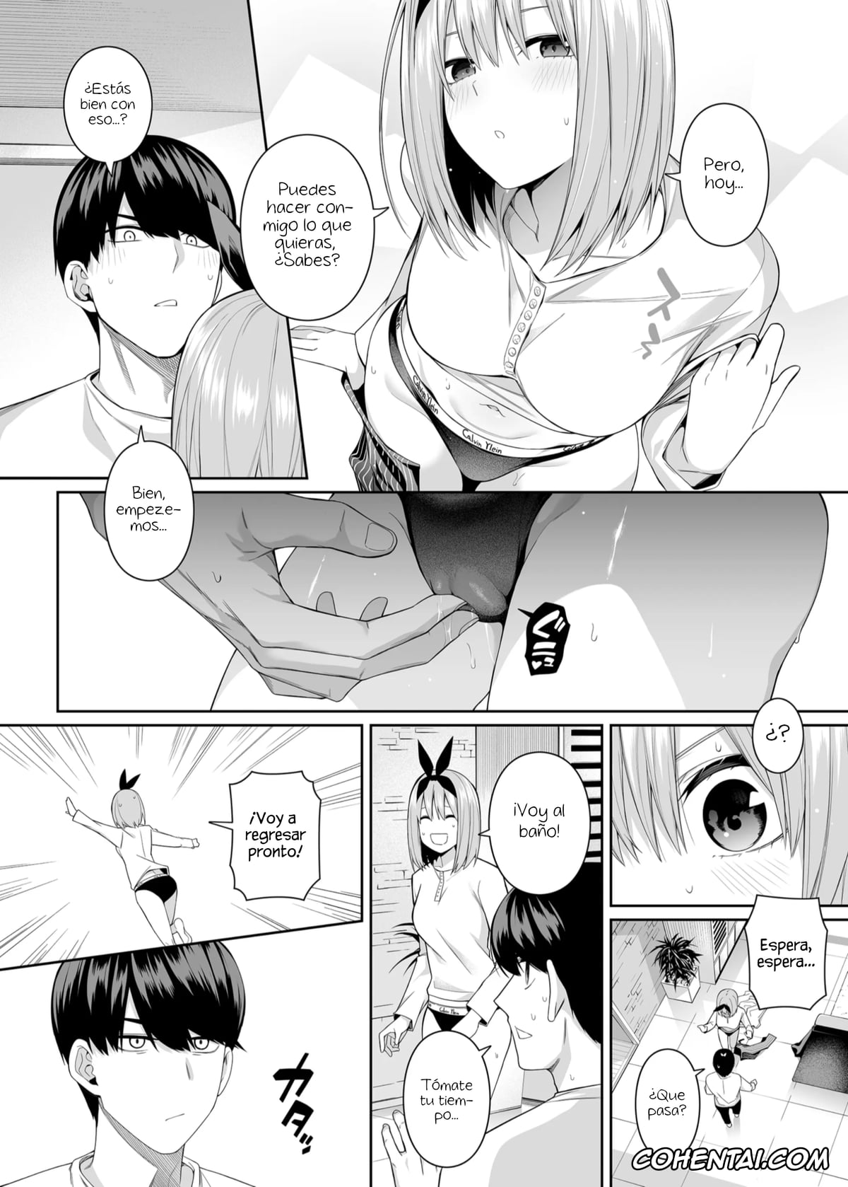 Gotoubun No Hanayome | The Quintessential Quintuplets xxx, Fuutarou Uesugi xxx, Ichika Nakano xxx, Itsuki Nakano xxx, Miku Nakano xxx, Nino Nakano xxx, Yotsuba Nakano xxx, 1/5 no Renai Kanjou (Gotoubun no Hanayome), pagina 97