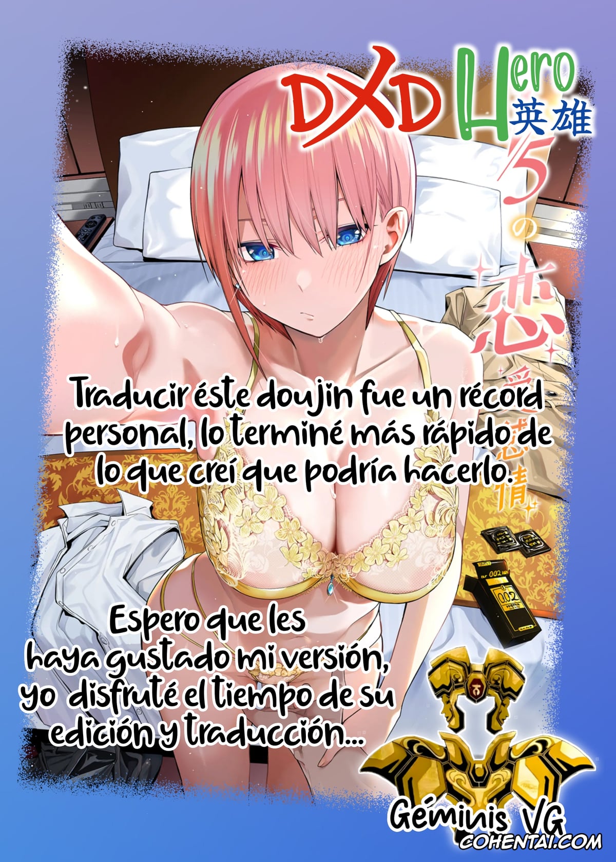 Gotoubun No Hanayome | The Quintessential Quintuplets xxx, Fuutarou Uesugi xxx, Ichika Nakano xxx, Itsuki Nakano xxx, Miku Nakano xxx, Nino Nakano xxx, Yotsuba Nakano xxx, 1/5 no Renai Kanjou (Gotoubun no Hanayome), pagina 121