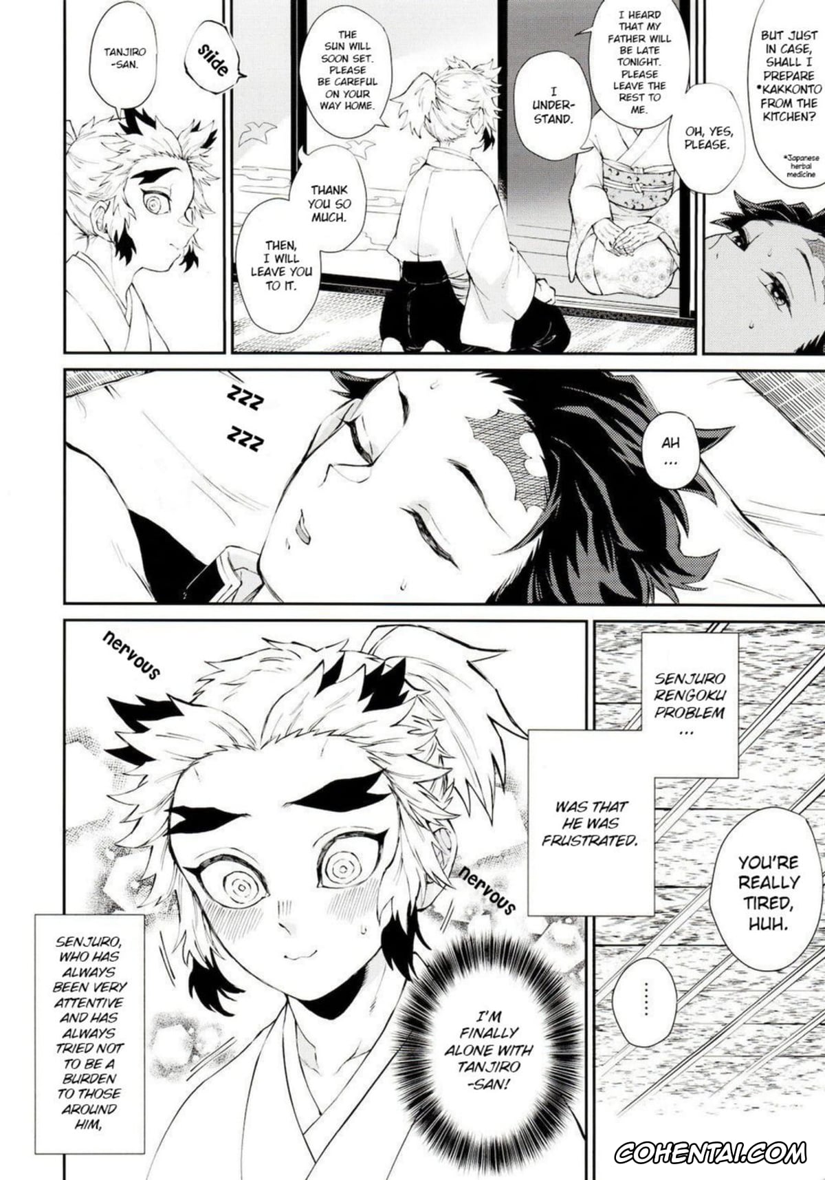 Kimetsu No Yaiba | Demon Slayer xxx, Senjuro Rengoku xxx, Tanjirou Kamado xxx, Kodane (Natsu) no Yoru Tsuki no Koro wa Saranari (Kimetsu no Yaiba), pagina 4
