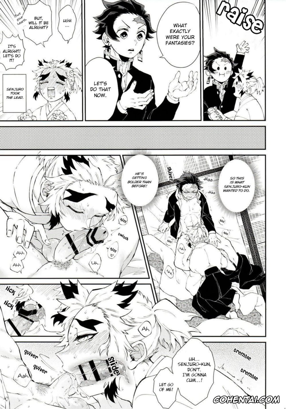 Kimetsu No Yaiba | Demon Slayer hentai, Senjuro Rengoku hentai, Tanjirou Kamado hentai, Kodane (Natsu) no Yoru Tsuki no Koro wa Saranari (Kimetsu no Yaiba), pagina 9