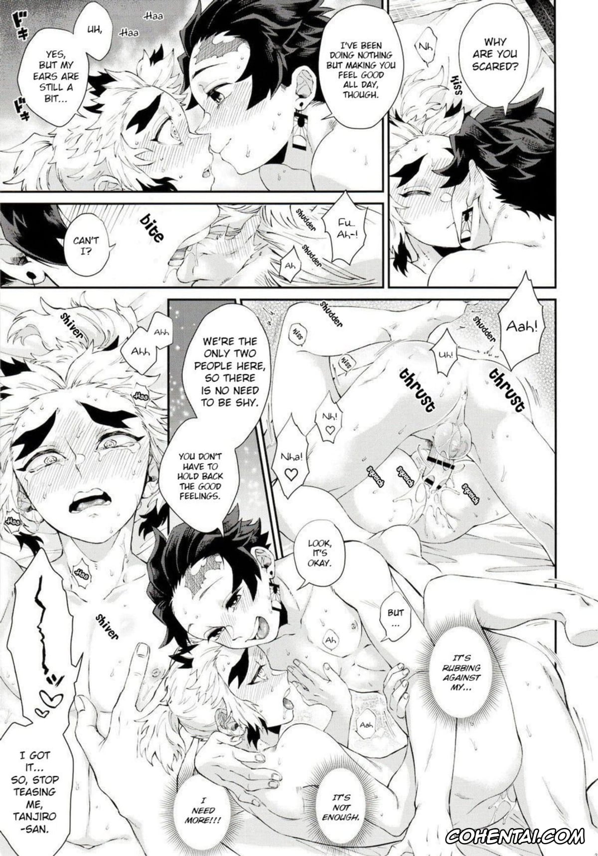 Kimetsu No Yaiba | Demon Slayer xxx, Senjuro Rengoku xxx, Tanjirou Kamado xxx, Kodane (Natsu) no Yoru Tsuki no Koro wa Saranari (Kimetsu no Yaiba), pagina 19