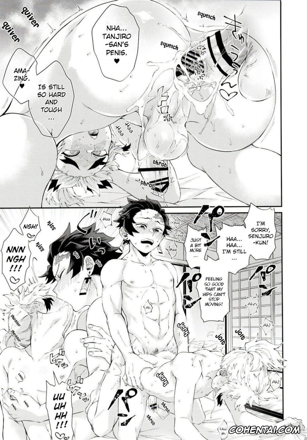 Kimetsu No Yaiba | Demon Slayer hentai, Senjuro Rengoku hentai, Tanjirou Kamado hentai, Kodane (Natsu) no Yoru Tsuki no Koro wa Saranari (Kimetsu no Yaiba), pagina 21