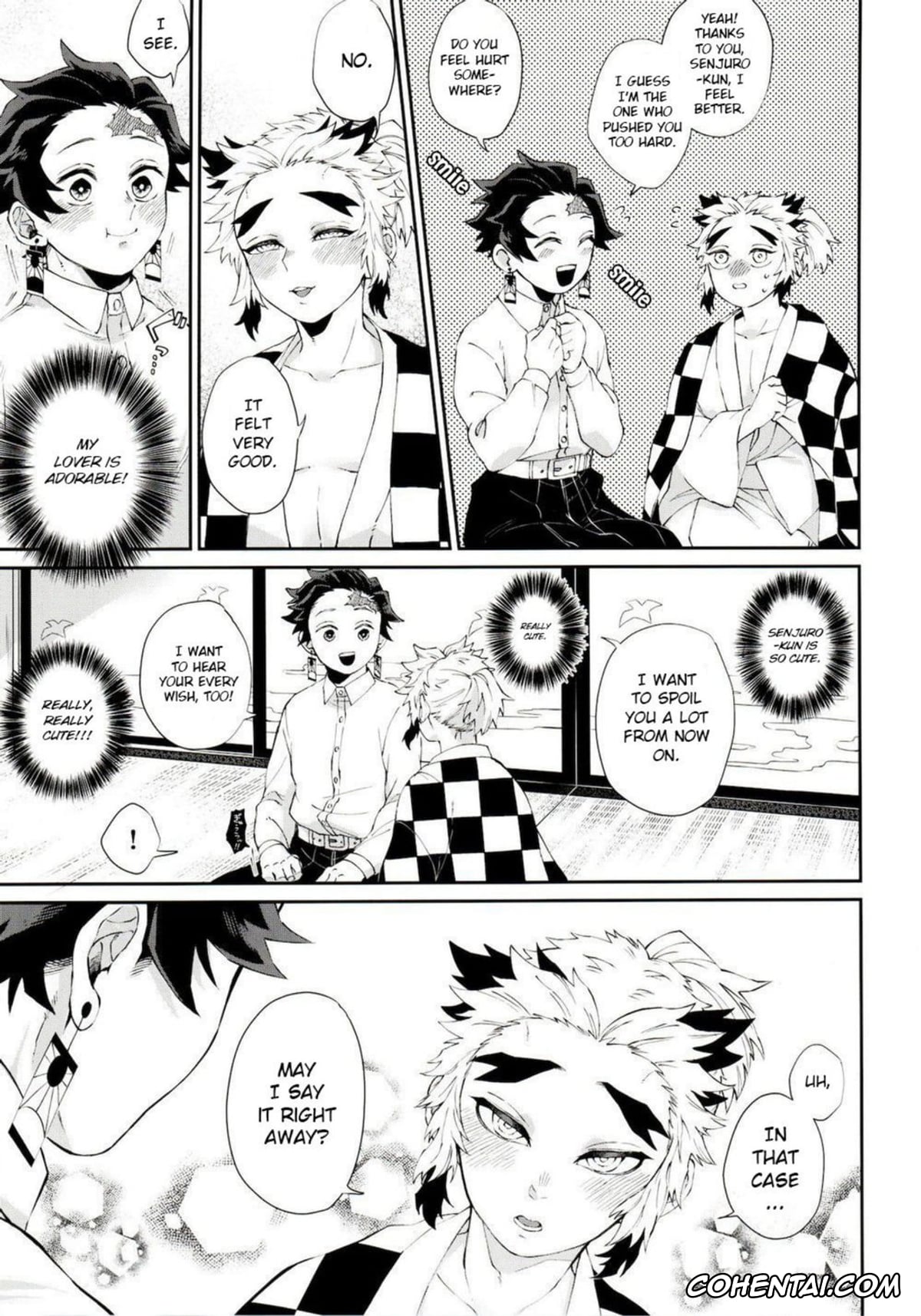 Kimetsu No Yaiba | Demon Slayer porno, Senjuro Rengoku porno, Tanjirou Kamado porno, Kodane (Natsu) no Yoru Tsuki no Koro wa Saranari (Kimetsu no Yaiba), pagina 23