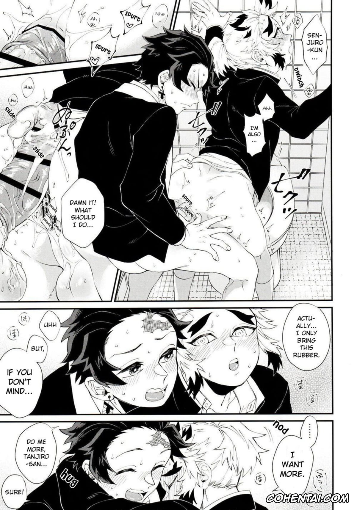 Kimetsu No Yaiba | Demon Slayer hentai, Senjuro Rengoku hentai, Tanjirou Kamado hentai, Kodane (Natsu) no Yoru Tsuki no Koro wa Saranari (Kimetsu no Yaiba), pagina 39