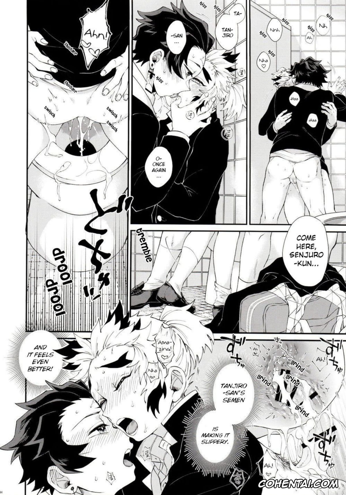 Kimetsu No Yaiba | Demon Slayer hentai, Senjuro Rengoku hentai, Tanjirou Kamado hentai, Kodane (Natsu) no Yoru Tsuki no Koro wa Saranari (Kimetsu no Yaiba), pagina 42