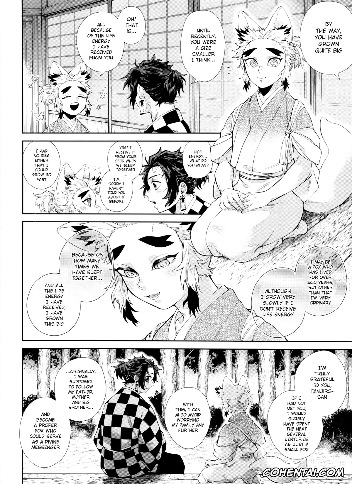 Kimetsu No Yaiba | Demon Slayer porno, Senjuro Rengoku porno, Tanjirou Kamado porno, Kitsune Musubi Ni (Kimetsu no Yaiba), pagina 5