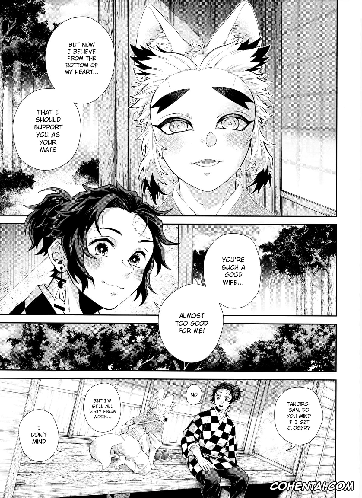 Kimetsu No Yaiba | Demon Slayer hentai, Senjuro Rengoku hentai, Tanjirou Kamado hentai, Kitsune Musubi Ni (Kimetsu no Yaiba), pagina 6
