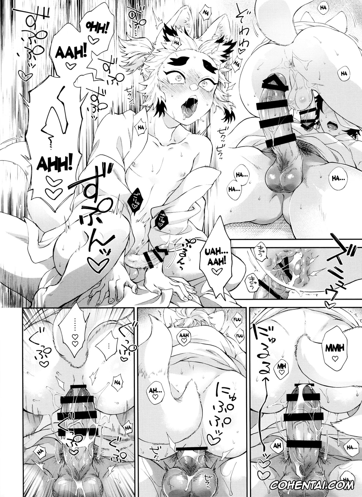 Kimetsu No Yaiba | Demon Slayer hentai, Senjuro Rengoku hentai, Tanjirou Kamado hentai, Kitsune Musubi Ni (Kimetsu no Yaiba), pagina 15