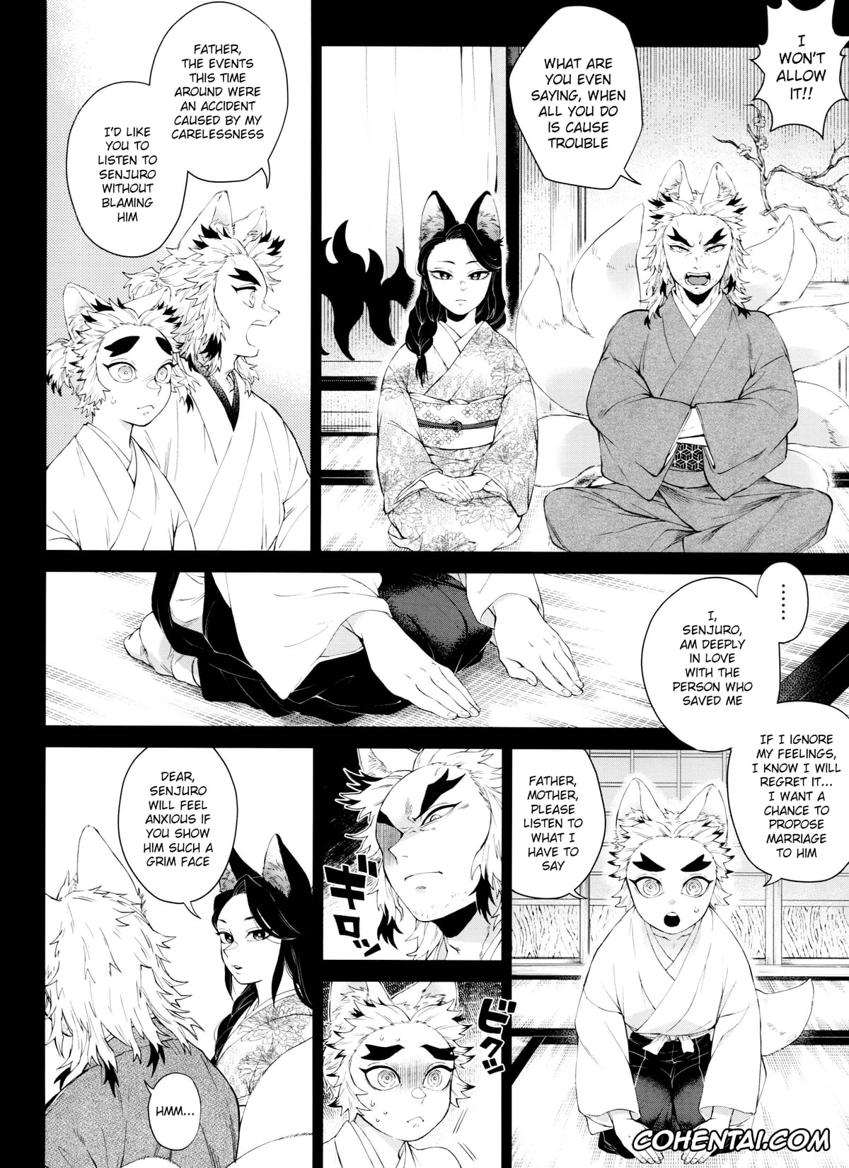 Kimetsu No Yaiba | Demon Slayer hentai, Senjuro Rengoku hentai, Tanjirou Kamado hentai, Kitsune Musubi Ni (Kimetsu no Yaiba), pagina 21