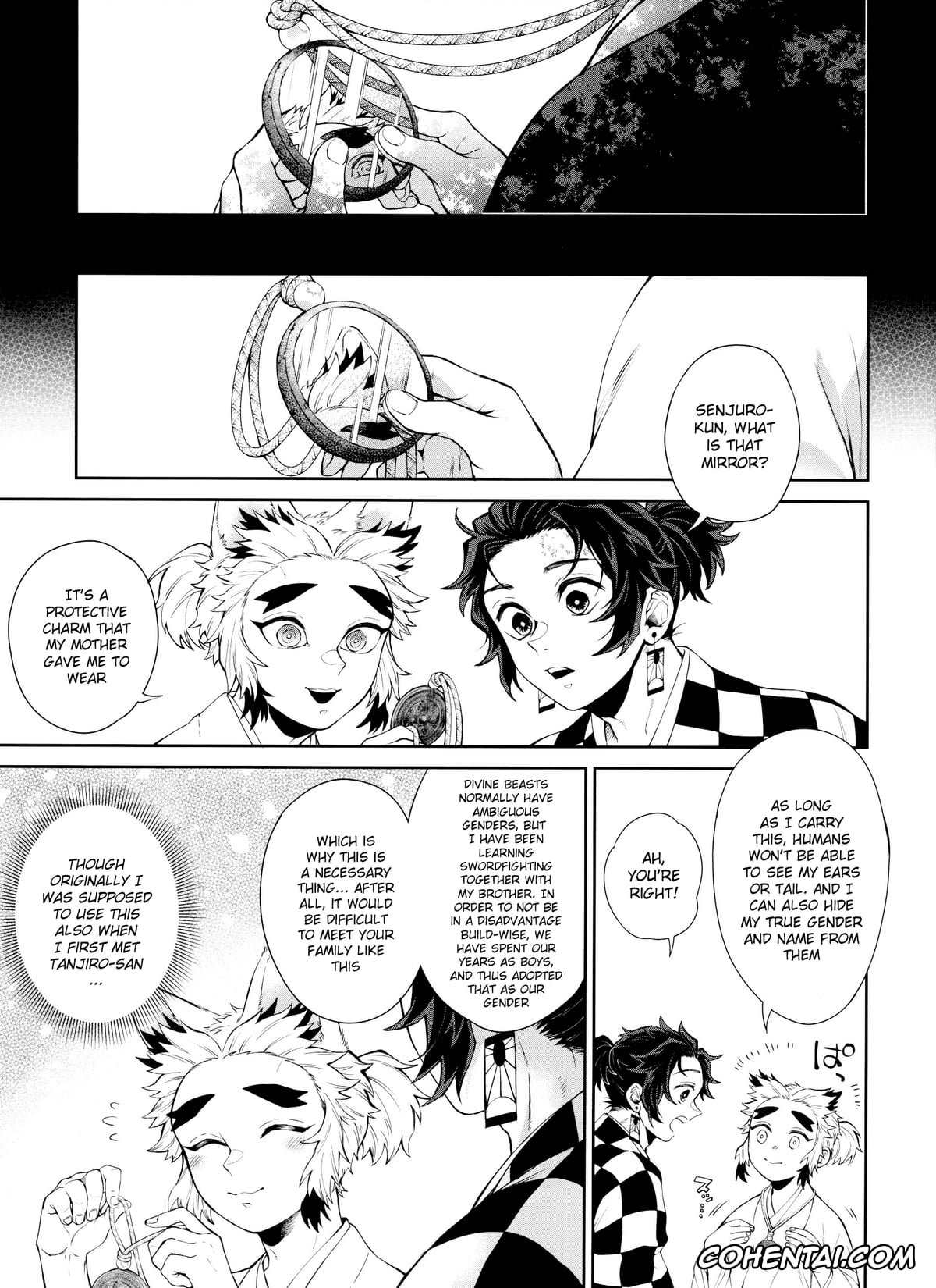 Kimetsu No Yaiba | Demon Slayer xxx, Senjuro Rengoku xxx, Tanjirou Kamado xxx, Kitsune Musubi Ni (Kimetsu no Yaiba), pagina 28