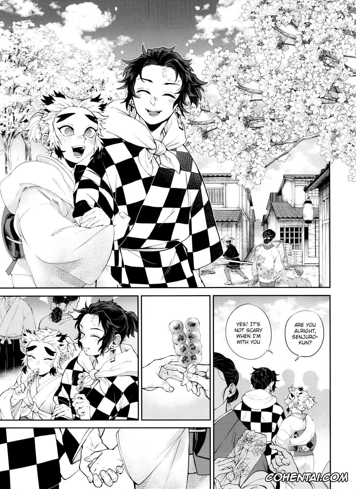 Kimetsu No Yaiba | Demon Slayer xxx, Senjuro Rengoku xxx, Tanjirou Kamado xxx, Kitsune Musubi Ni (Kimetsu no Yaiba), pagina 34