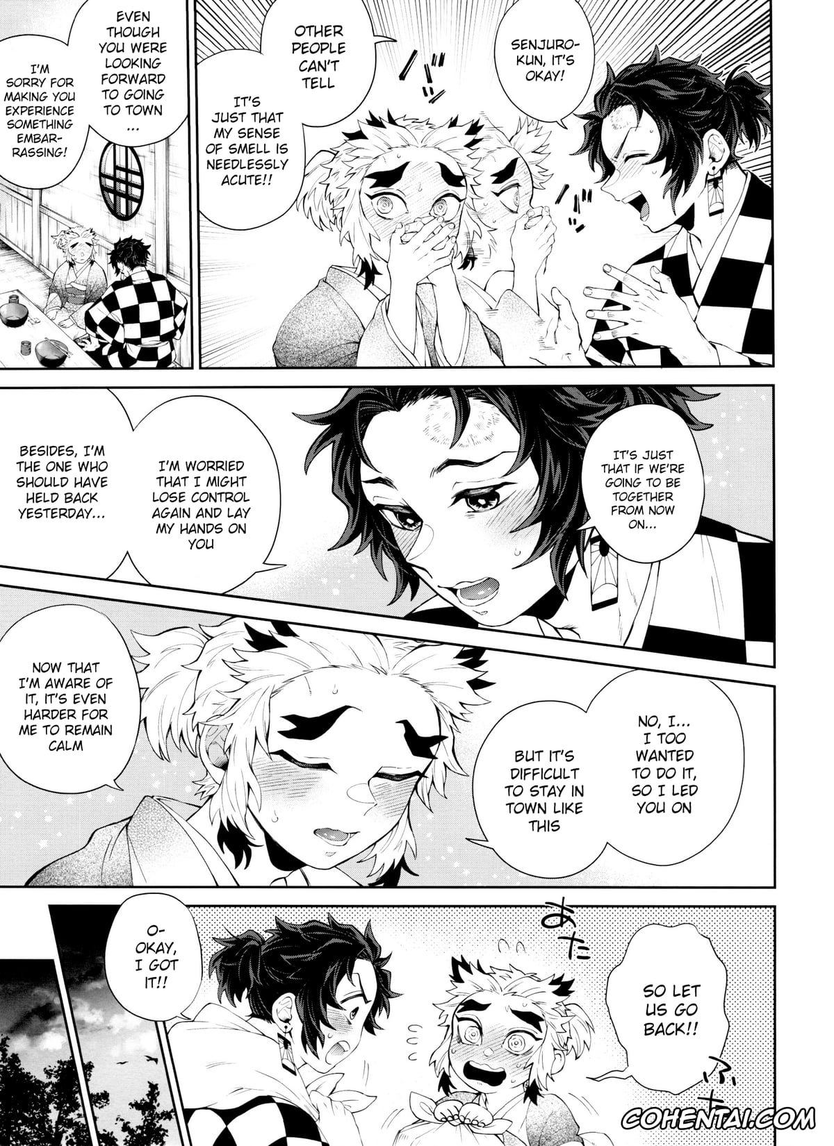 Kimetsu No Yaiba | Demon Slayer hentai, Senjuro Rengoku hentai, Tanjirou Kamado hentai, Kitsune Musubi Ni (Kimetsu no Yaiba), pagina 54