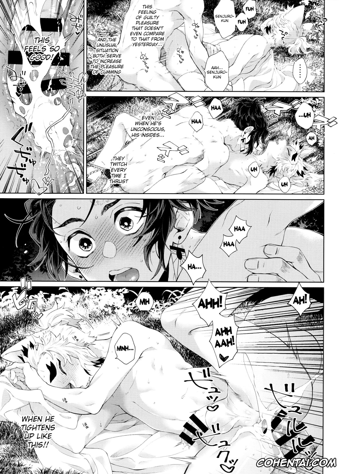 Kimetsu No Yaiba | Demon Slayer xxx, Senjuro Rengoku xxx, Tanjirou Kamado xxx, Kitsune Musubi Ni (Kimetsu no Yaiba), pagina 82