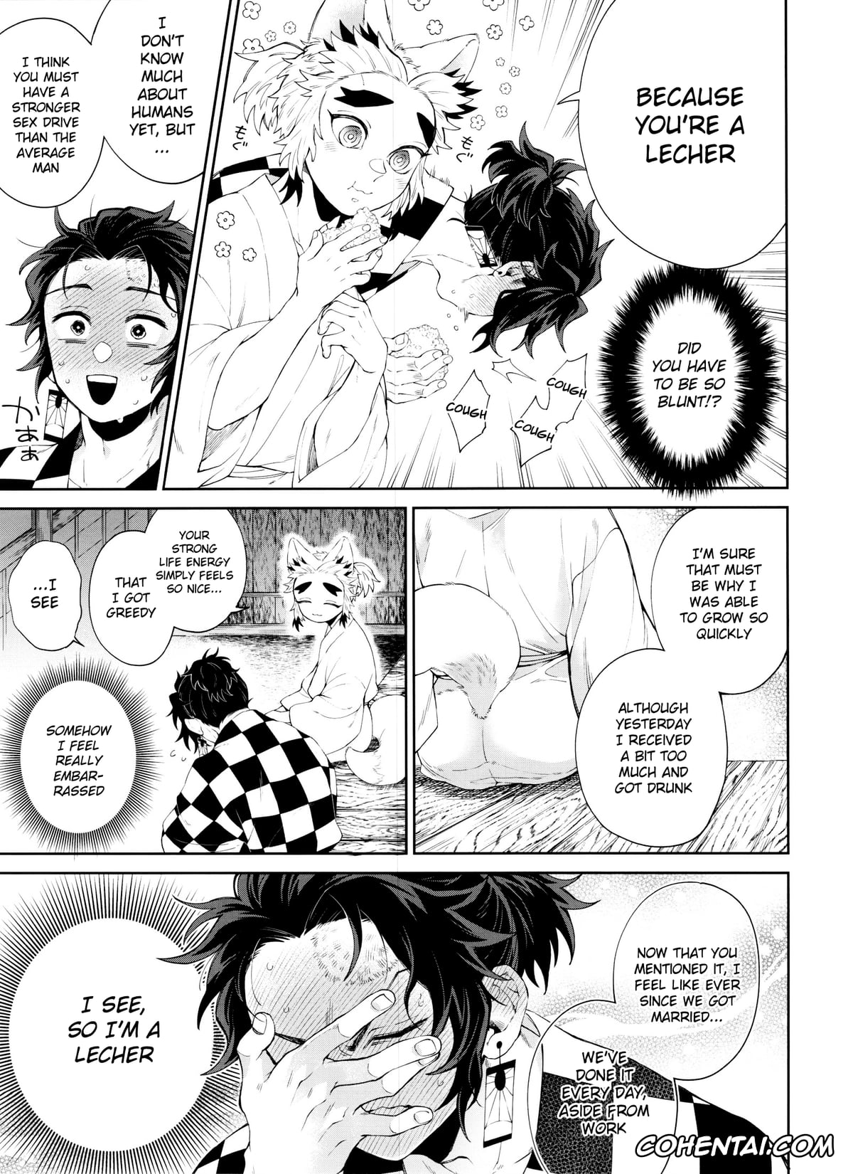 Kimetsu No Yaiba | Demon Slayer hentai, Senjuro Rengoku hentai, Tanjirou Kamado hentai, Kitsune Musubi Ni (Kimetsu no Yaiba), pagina 90