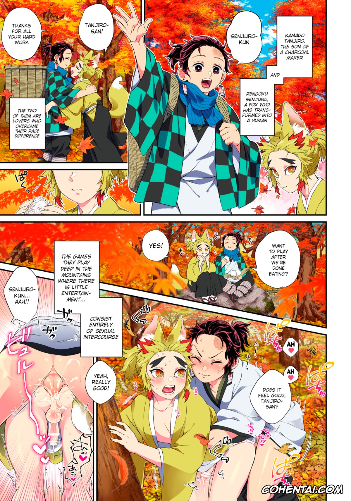 Kimetsu No Yaiba | Demon Slayer porno, Senjuro Rengoku porno, Tanjirou Kamado porno, Kitsune Musubi Ni (Kimetsu no Yaiba), pagina 95