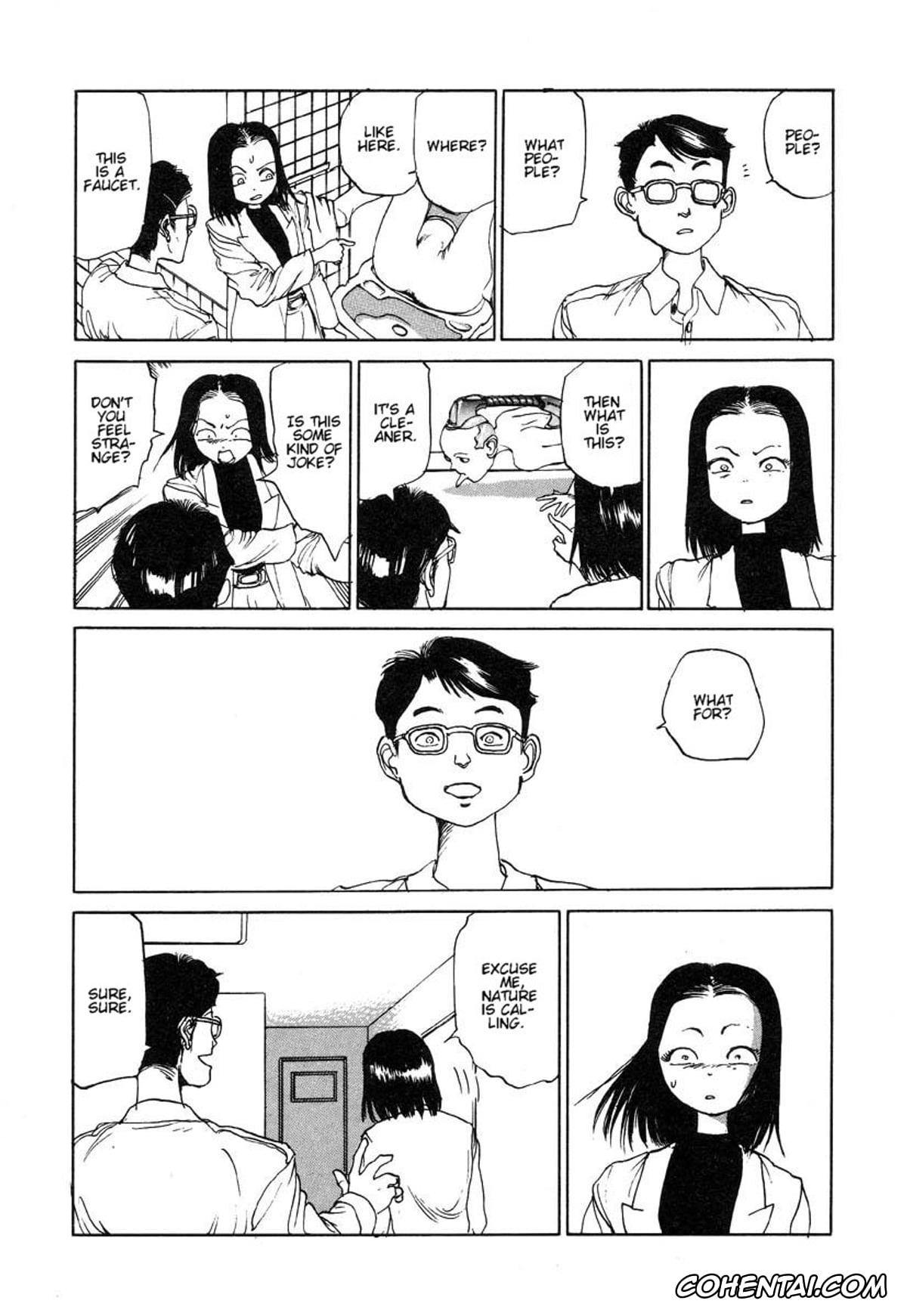 Original hentai, Douryoku Koujou (Dekoboko Nymphomania), pagina 6
