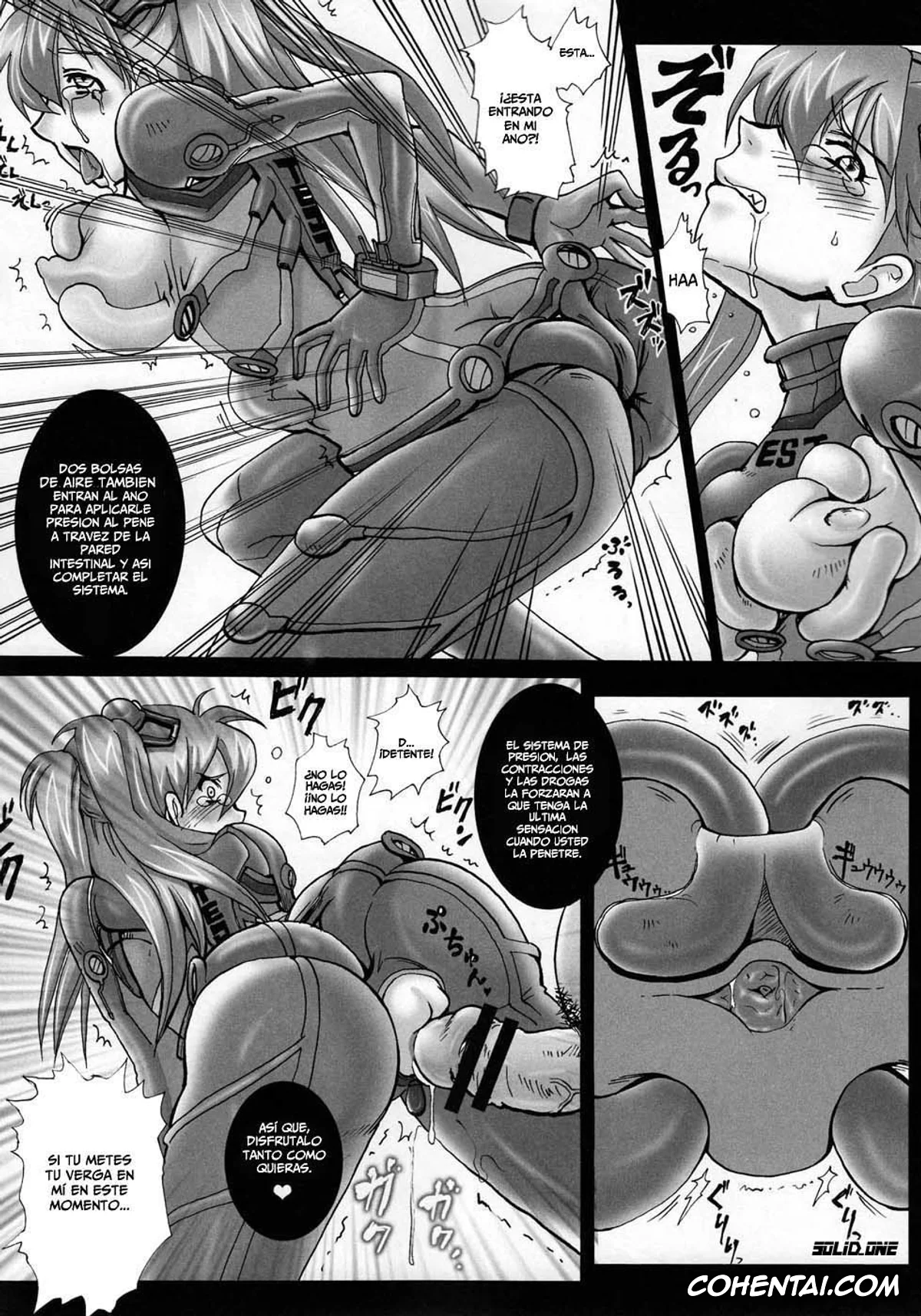 Neon Genesis Evangelion porno, Asuka Langley Soryu porno, Dorei Suit to Jutai Gang (Neon Genesis Evangelion), pagina 14