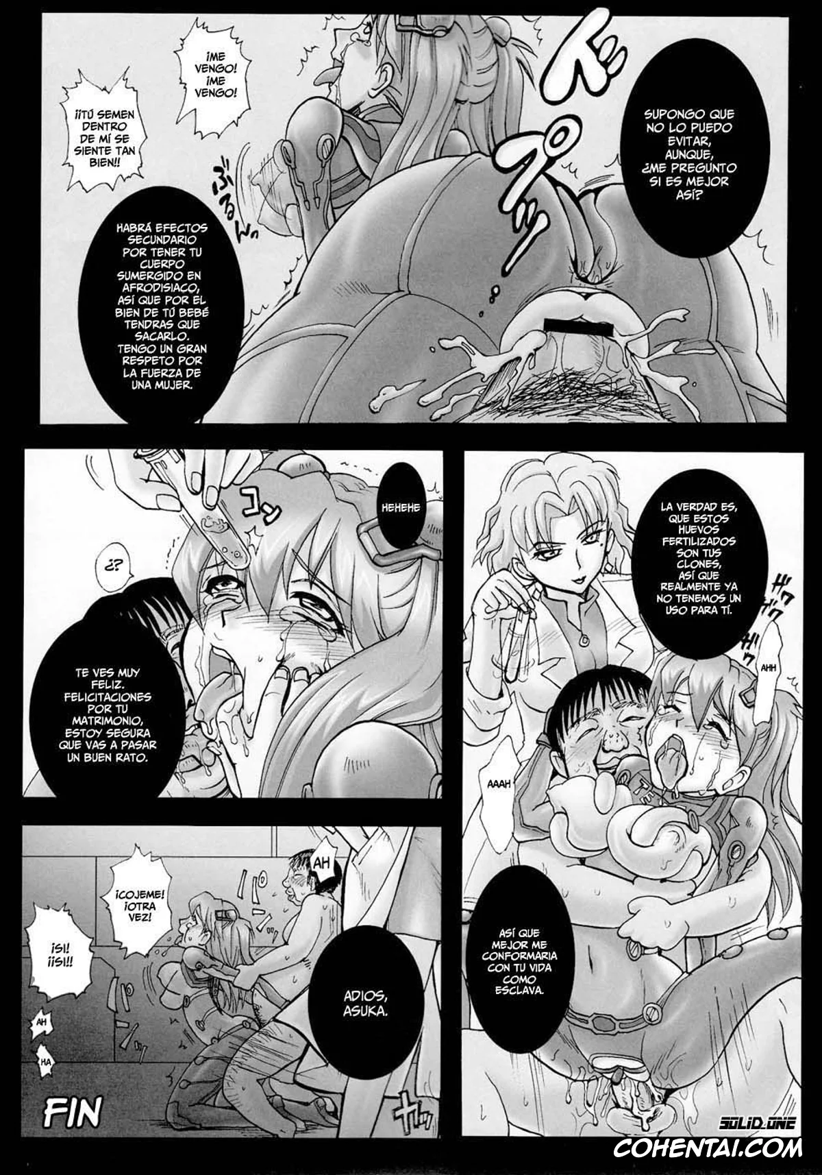 Neon Genesis Evangelion hentai, Asuka Langley Soryu hentai, Dorei Suit to Jutai Gang (Neon Genesis Evangelion), pagina 24