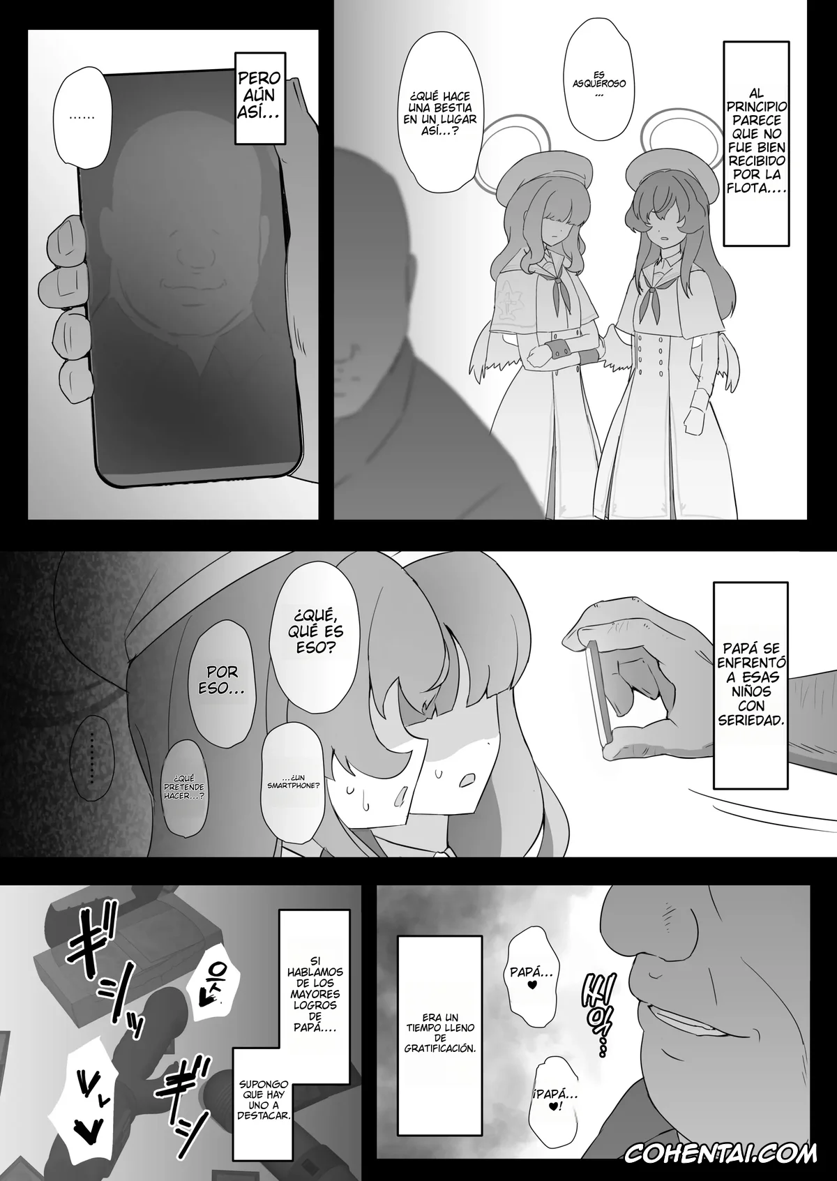 Blue Archive hentai, Mika Misono hentai, Kivotos ni Papa ga Kita yo. (Blue Archive), pagina 3