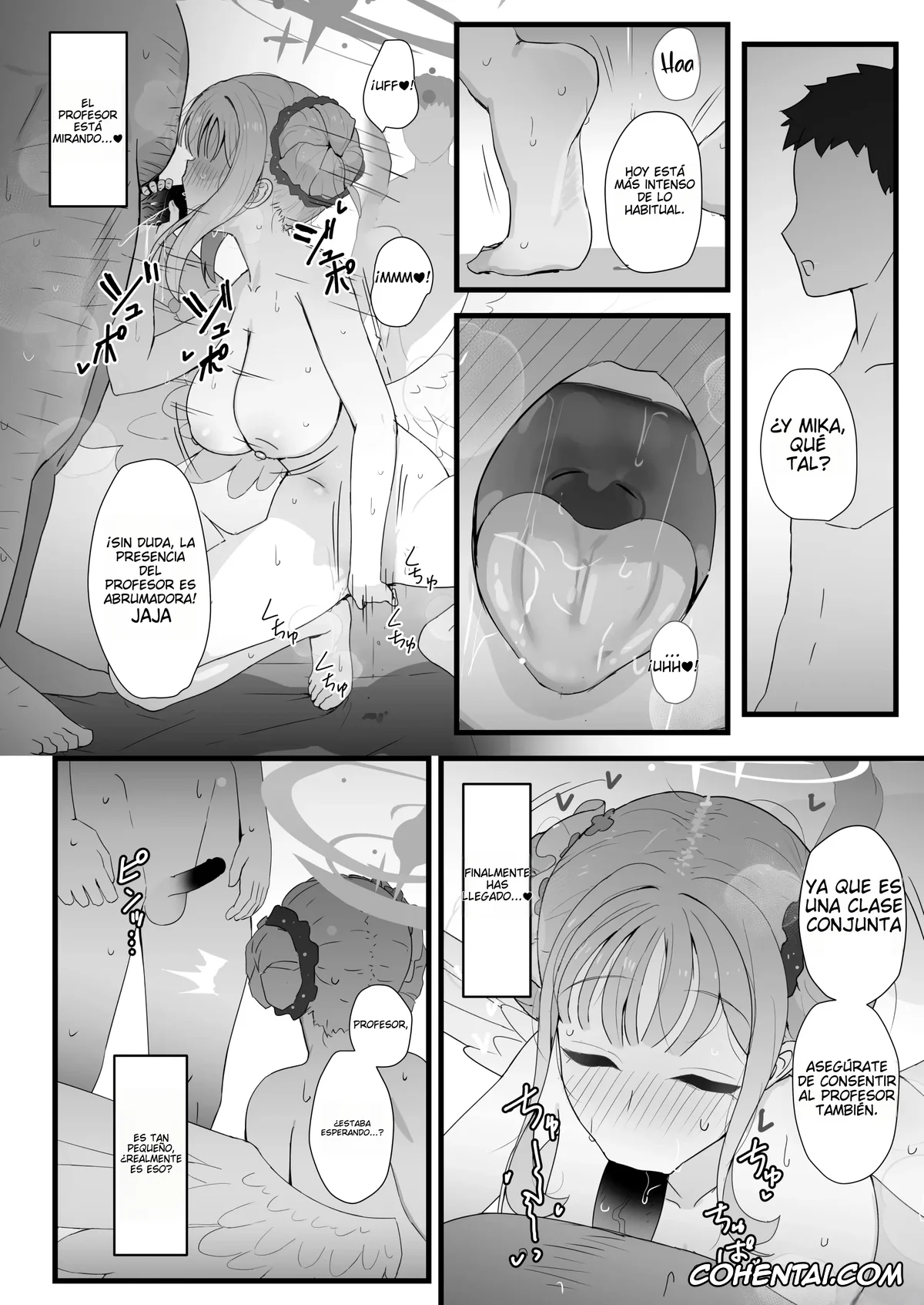 Blue Archive hentai, Mika Misono hentai, Kivotos ni Papa ga Kita yo. (Blue Archive), pagina 9