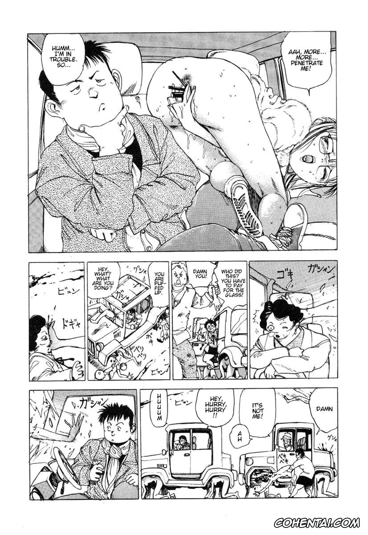 Original porno, Douryoku Koujou no Koutsuu Dai Sensou (Dekoboko Nymphomania), pagina 8