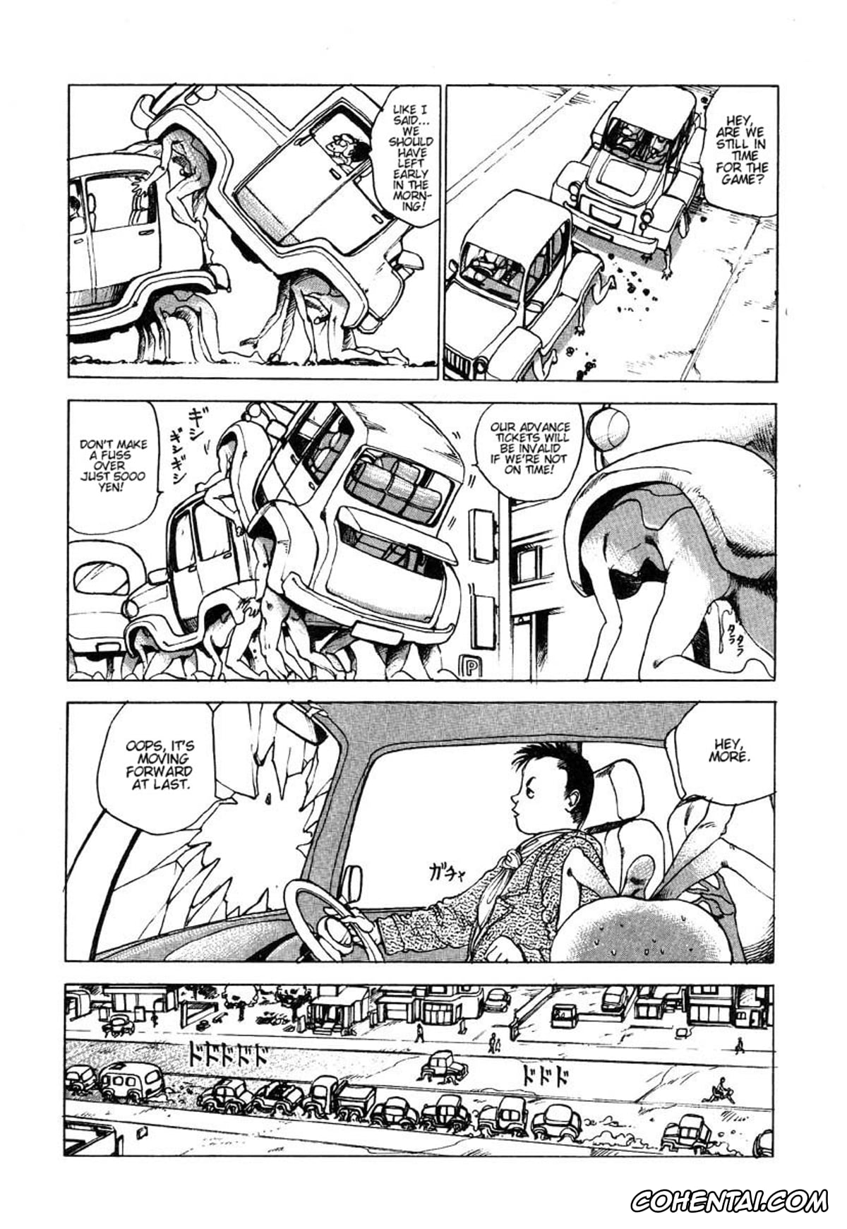 Original porno, Douryoku Koujou no Koutsuu Dai Sensou (Dekoboko Nymphomania), pagina 11