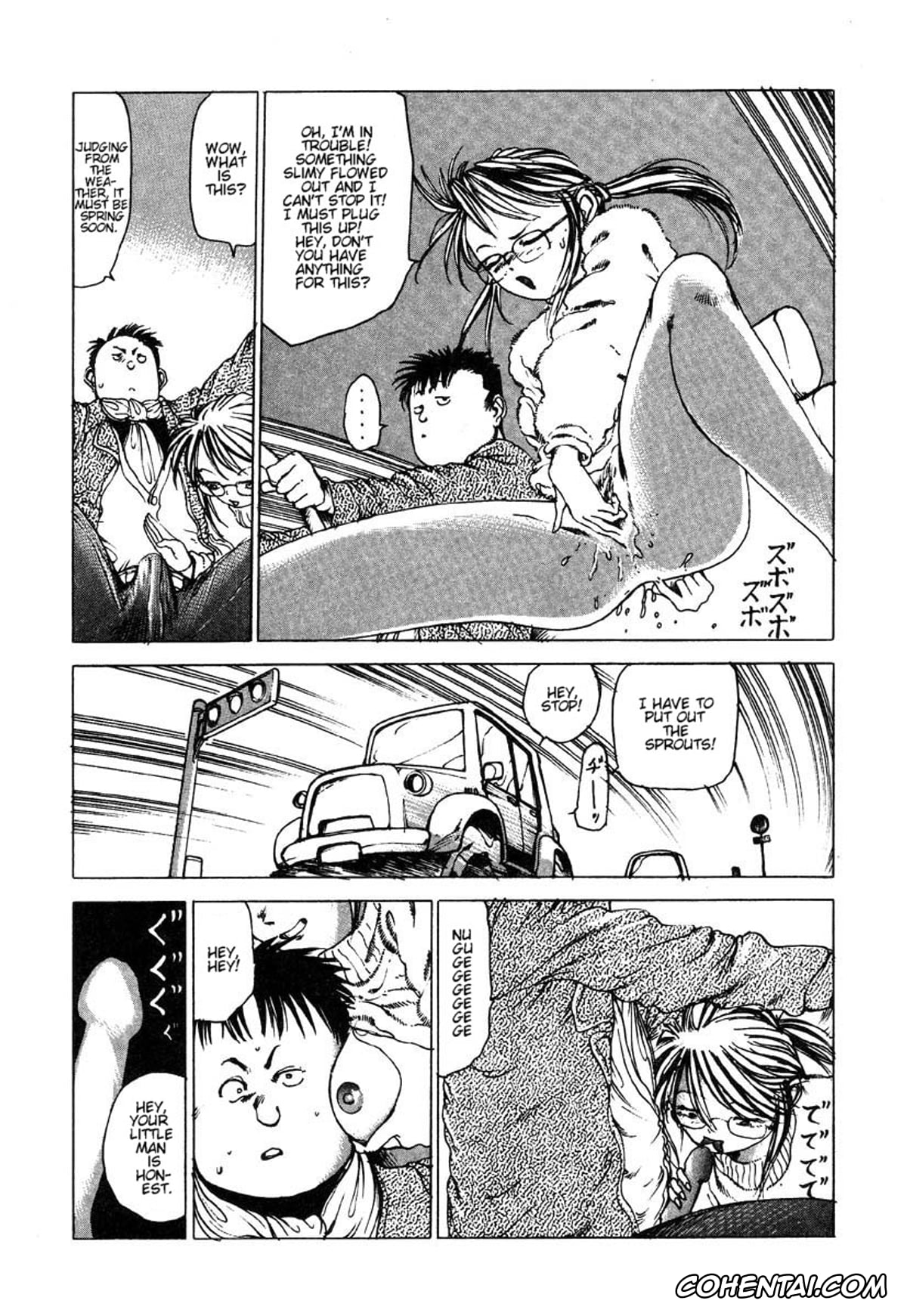 Original hentai, Douryoku Koujou no Koutsuu Dai Sensou (Dekoboko Nymphomania), pagina 15