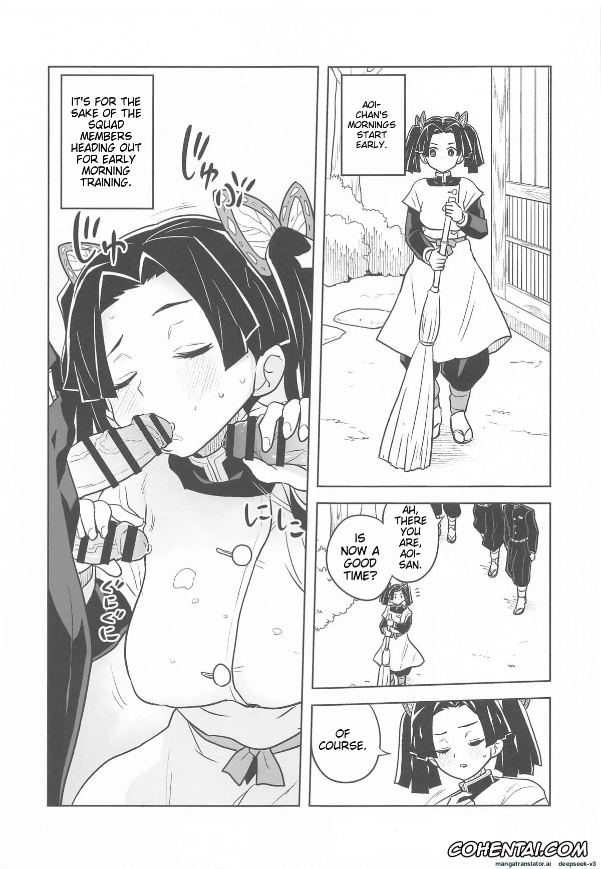 Kimetsu No Yaiba | Demon Slayer porno, Aoi Kanzaki porno, Zenitsu Agatsuma porno, Mata Onegaishimasu Aoi-chan Itsumo no Atatakai Kango o… (Kimetsu no Yaiba), pagina 2
