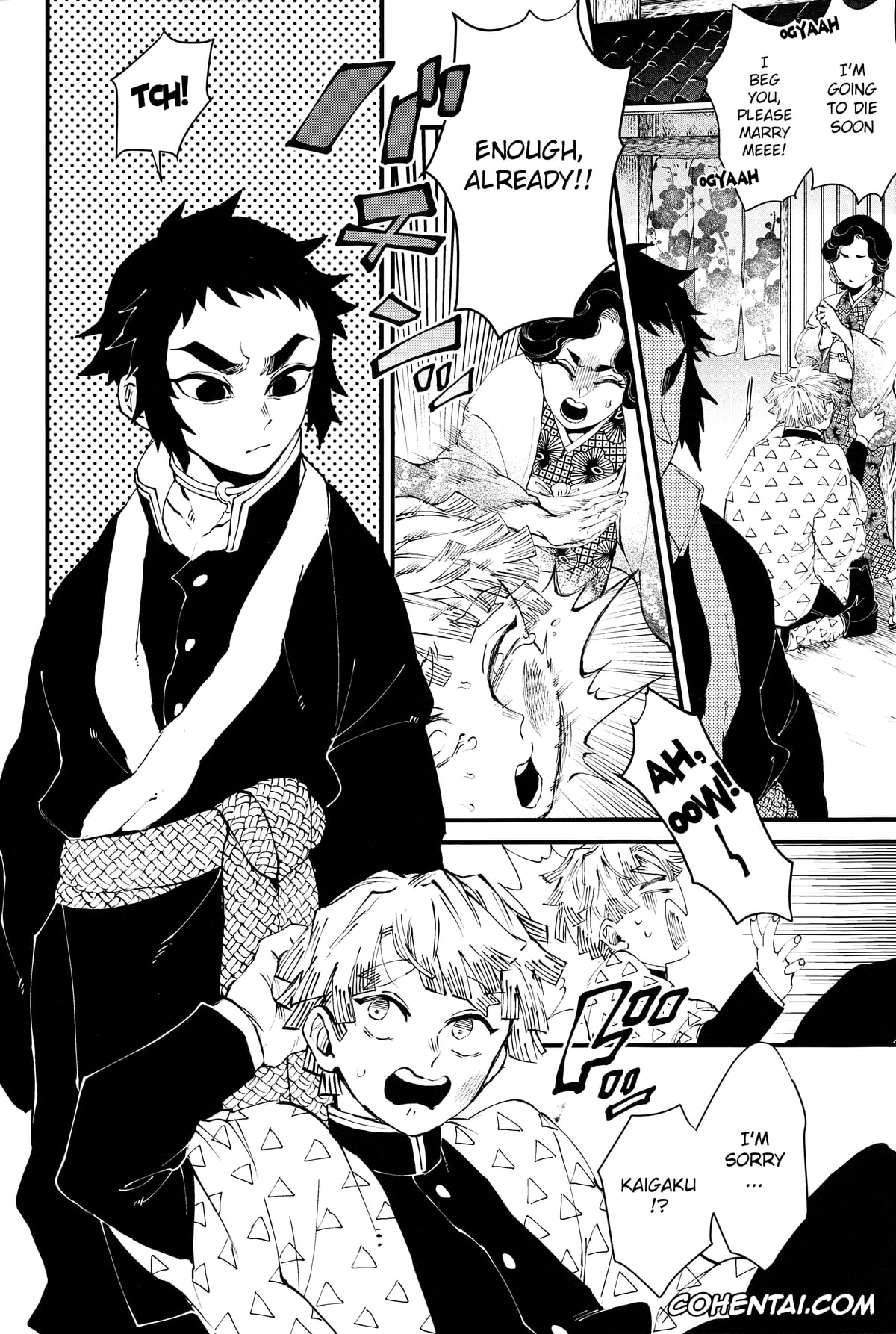 Kimetsu No Yaiba | Demon Slayer hentai, Kaigaku hentai, Zenitsu Agatsuma hentai, Haru wa Bonyuu (Kimetsu no Yaiba), pagina 3