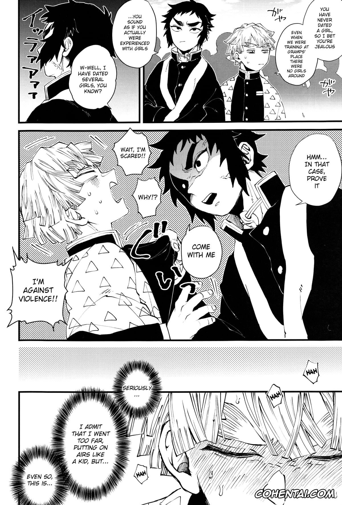 Kimetsu No Yaiba | Demon Slayer porno, Kaigaku porno, Zenitsu Agatsuma porno, Haru wa Bonyuu (Kimetsu no Yaiba), pagina 5
