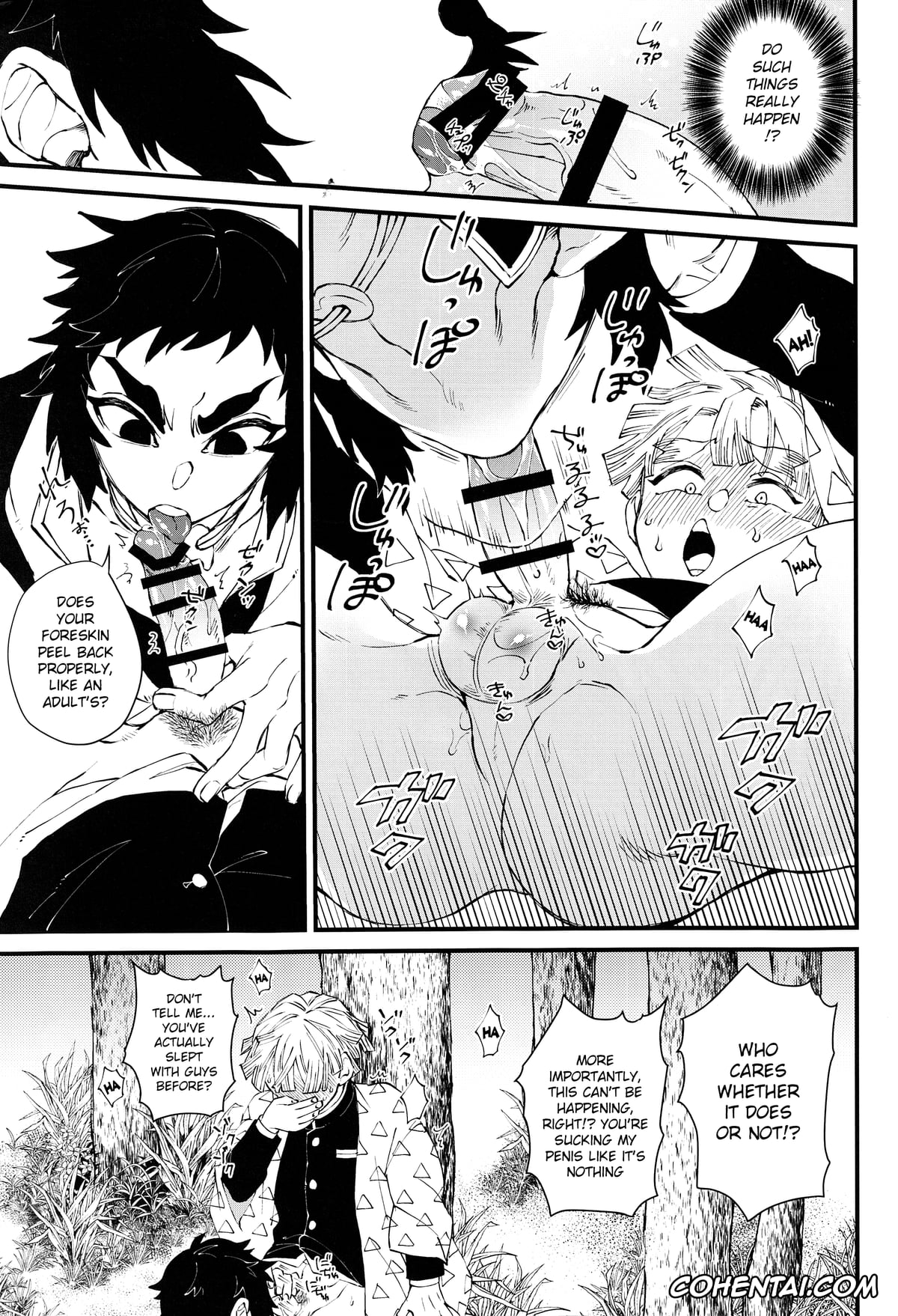 Kimetsu No Yaiba | Demon Slayer hentai, Kaigaku hentai, Zenitsu Agatsuma hentai, Haru wa Bonyuu (Kimetsu no Yaiba), pagina 6