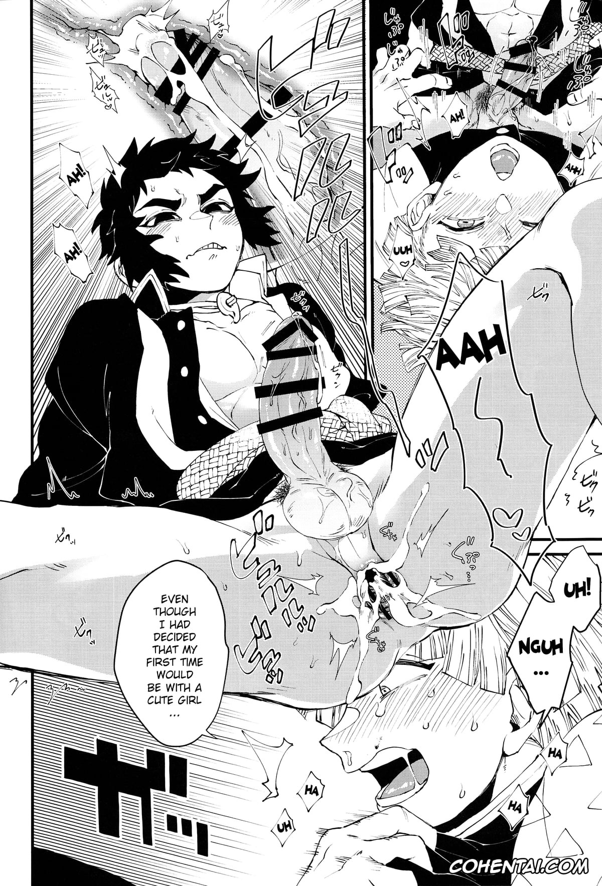 Kimetsu No Yaiba | Demon Slayer hentai, Kaigaku hentai, Zenitsu Agatsuma hentai, Haru wa Bonyuu (Kimetsu no Yaiba), pagina 9