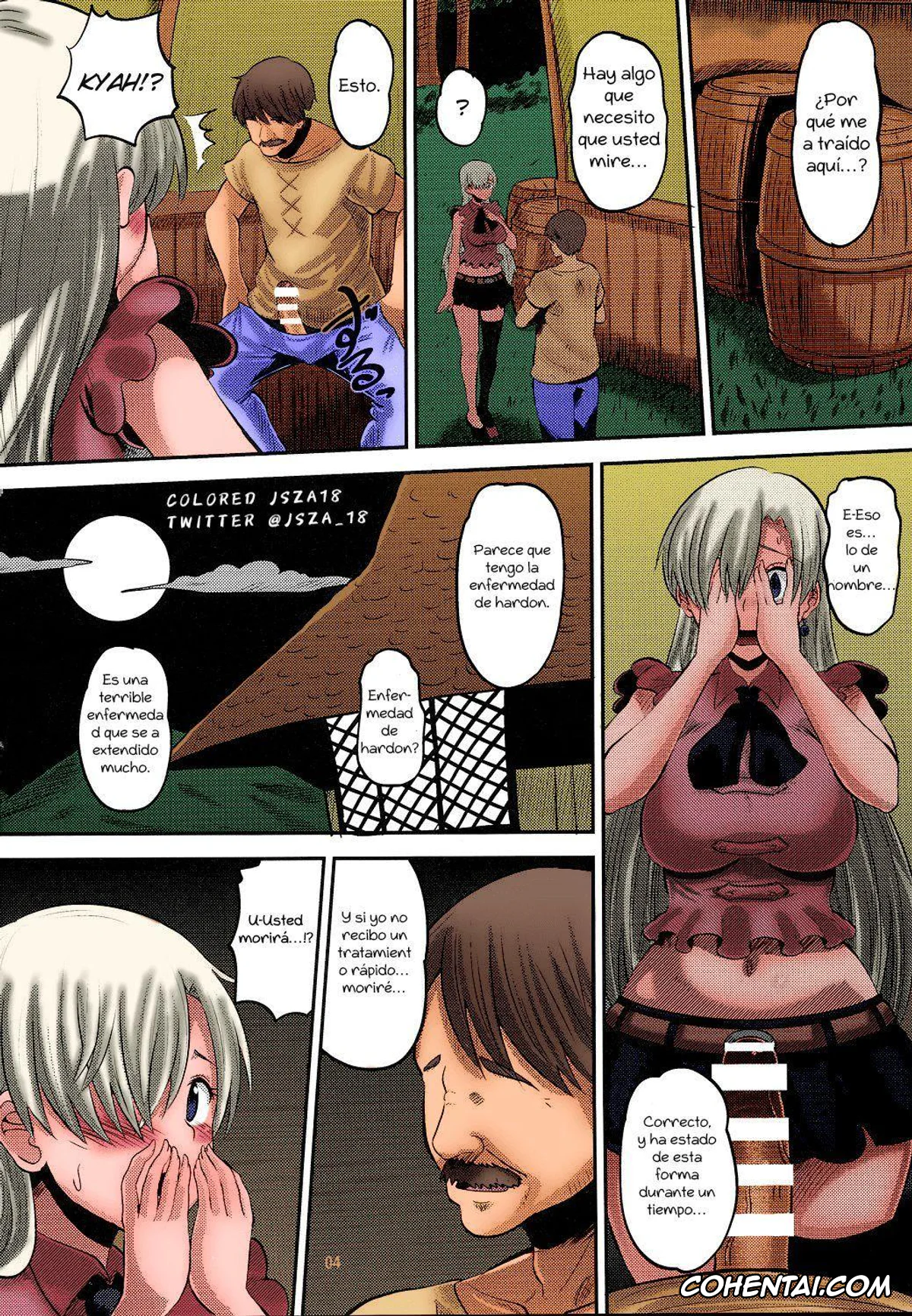 Nanatsu No Taizai | The Seven Deadly Sins hentai, Elizabeth Liones hentai, Damasare Oujo Elizabeth (Nanatsu no Taizai), pagina 3
