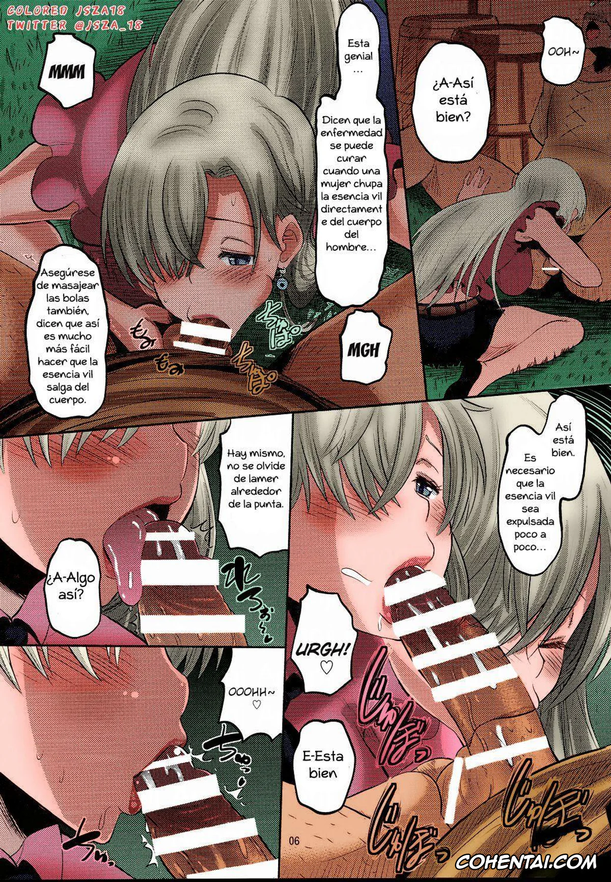 Nanatsu No Taizai | The Seven Deadly Sins porno, Elizabeth Liones porno, Damasare Oujo Elizabeth (Nanatsu no Taizai), pagina 5