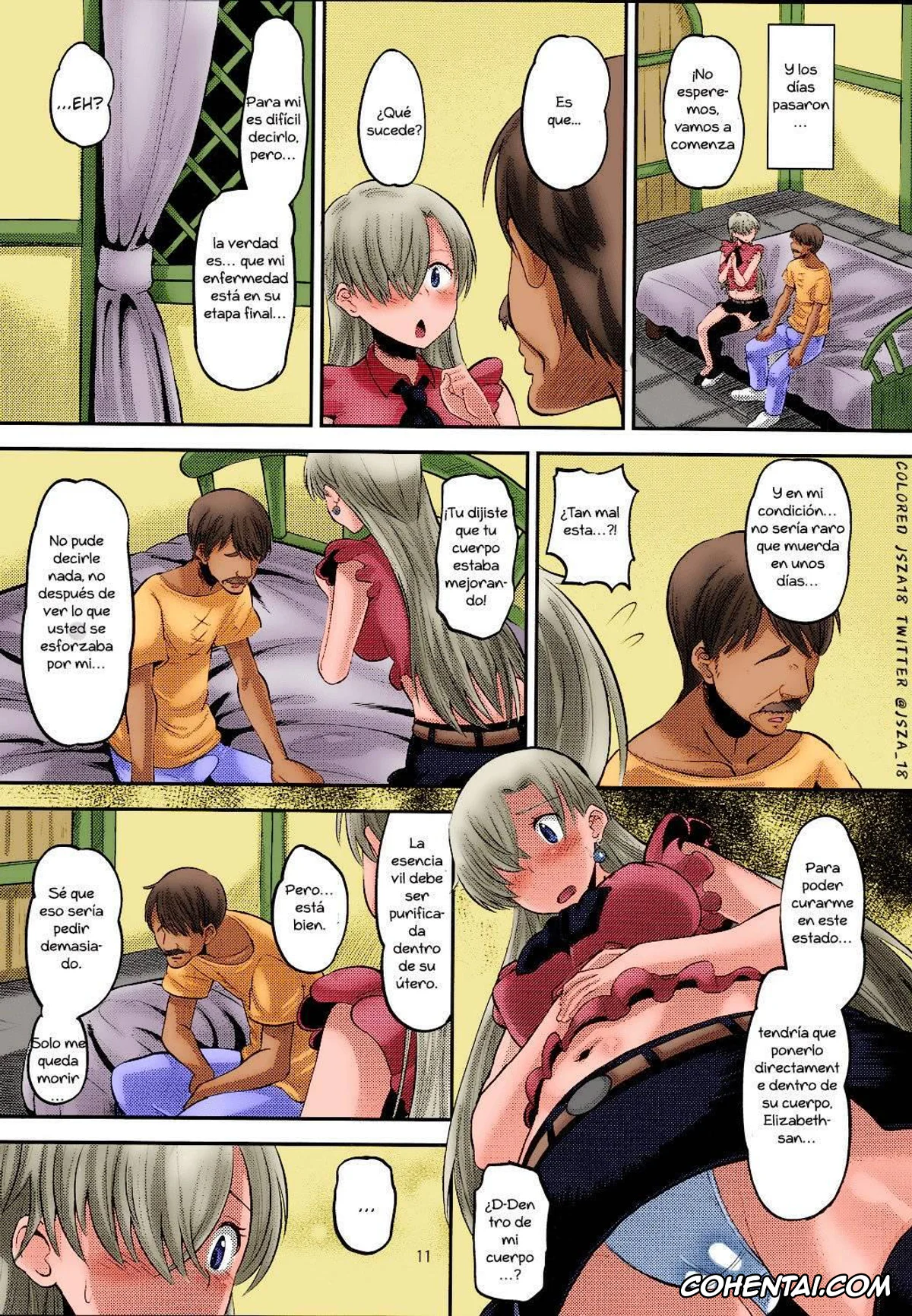 Nanatsu No Taizai | The Seven Deadly Sins xxx, Elizabeth Liones xxx, Damasare Oujo Elizabeth (Nanatsu no Taizai), pagina 10