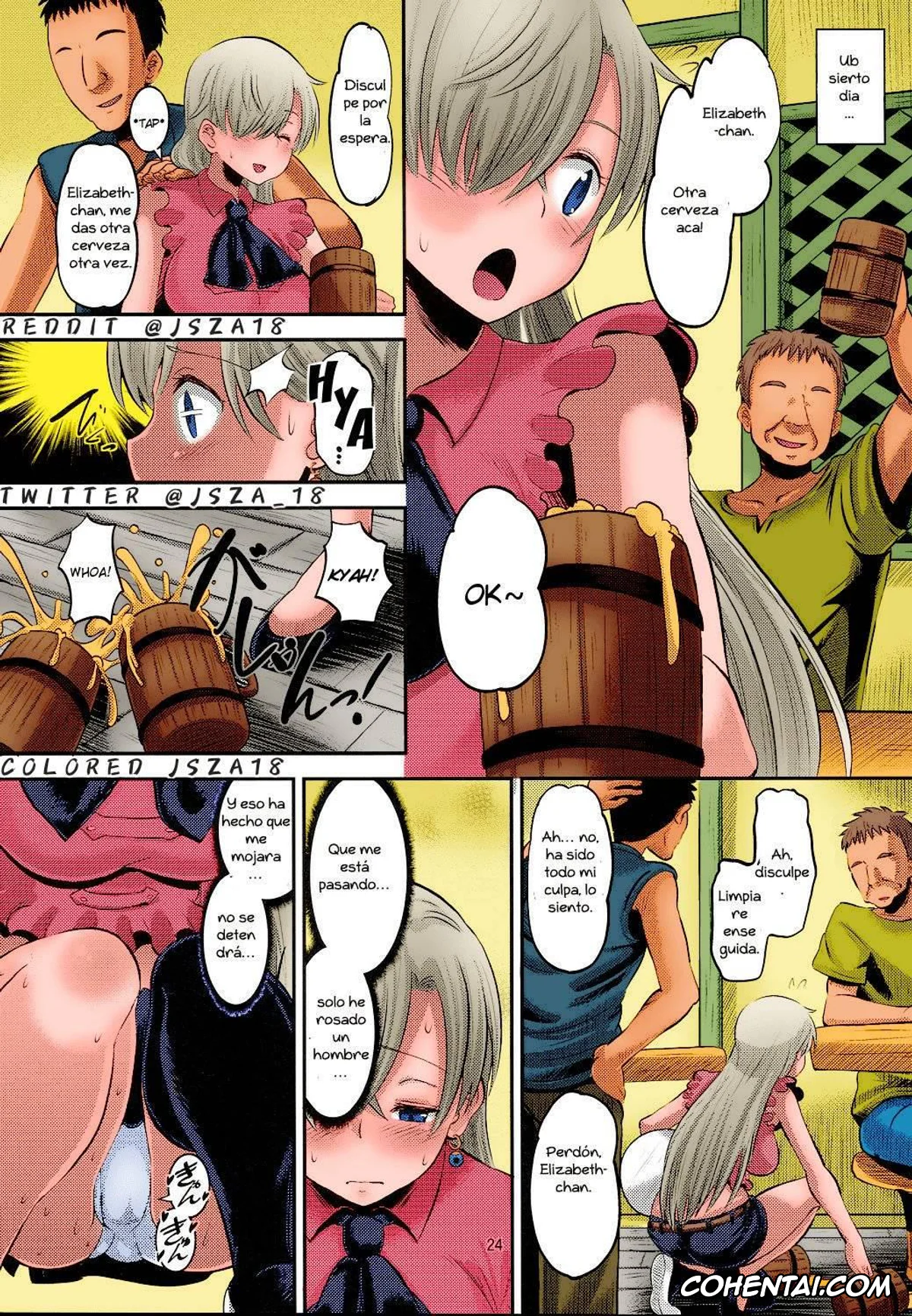 Nanatsu No Taizai | The Seven Deadly Sins porno, Elizabeth Liones porno, Damasare Oujo Elizabeth (Nanatsu no Taizai), pagina 23
