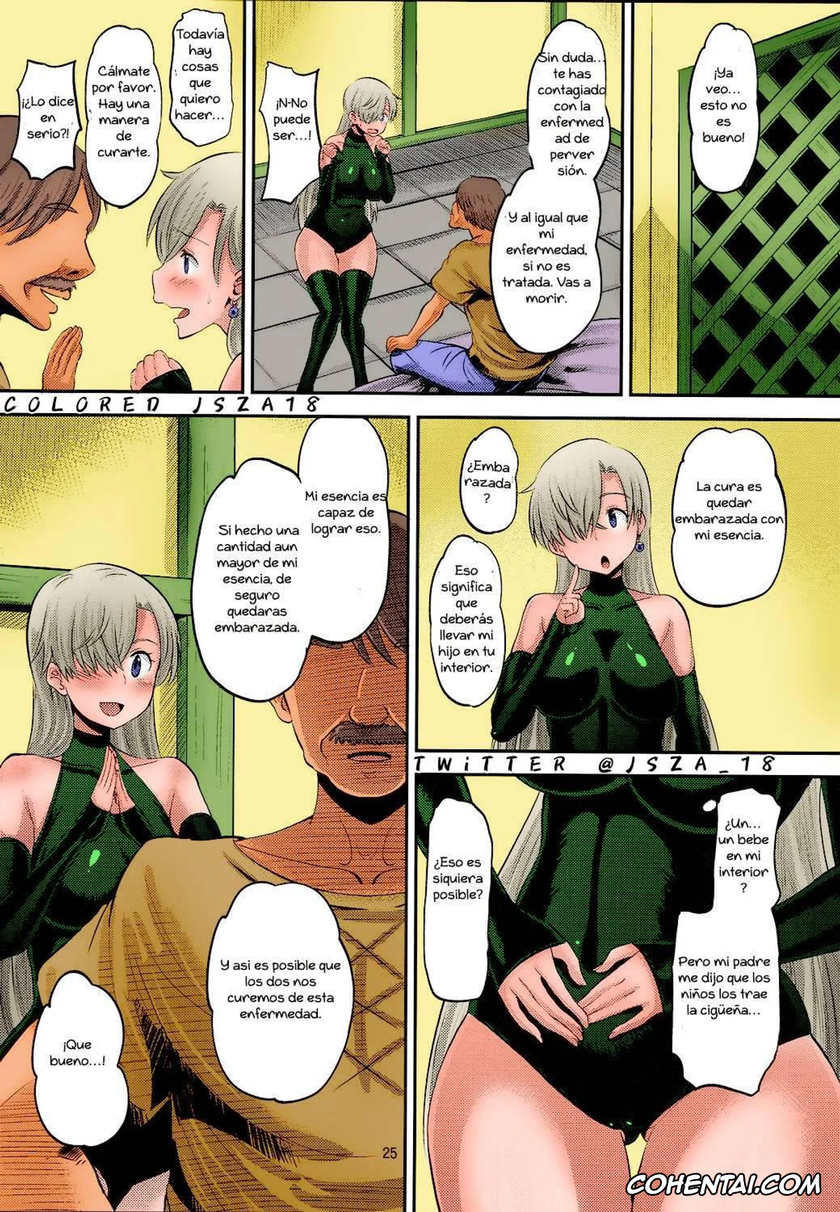 Nanatsu No Taizai | The Seven Deadly Sins hentai, Elizabeth Liones hentai, Damasare Oujo Elizabeth (Nanatsu no Taizai), pagina 24