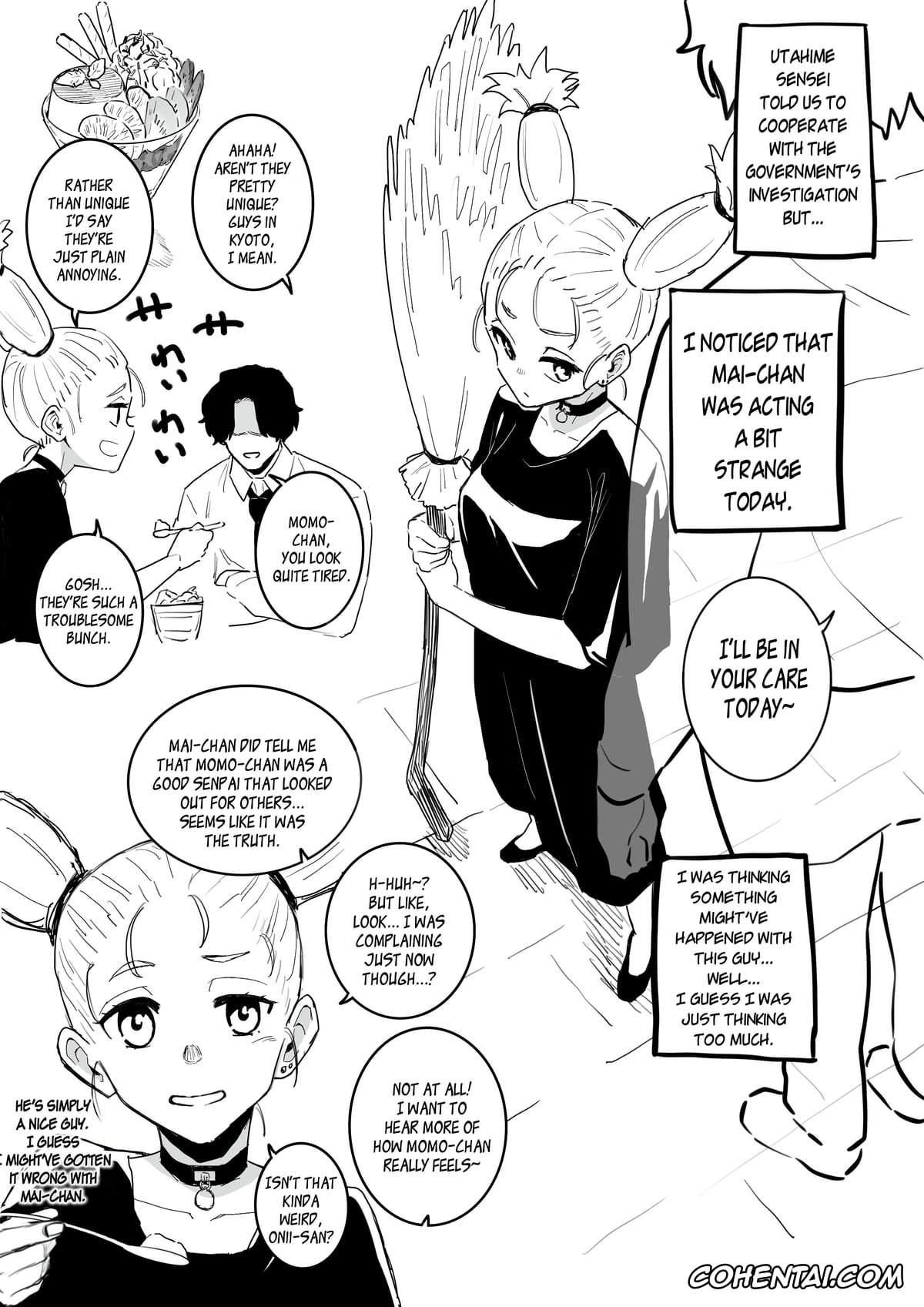 Jujutsu Kaisen xxx, Kasumi Miwa xxx, Mai Zenin xxx, Momo Nishimiya xxx, Utahime Iori xxx, Kyoto-kou to Futsuu no Ecchi (Jujutsu Kaisen), pagina 7