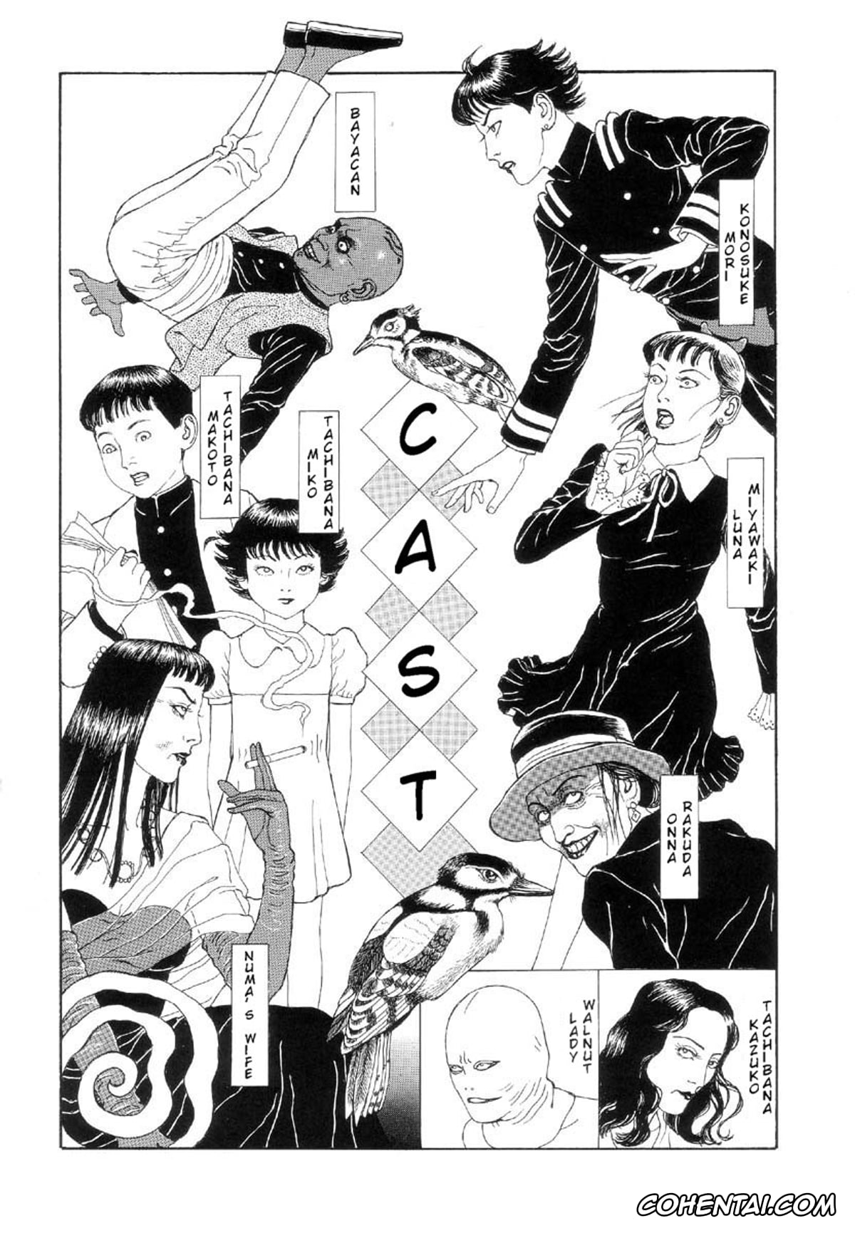 Manga porno, Tankoubon porno, Paradise – Warau Kyuuketsuki 2, pagina 2