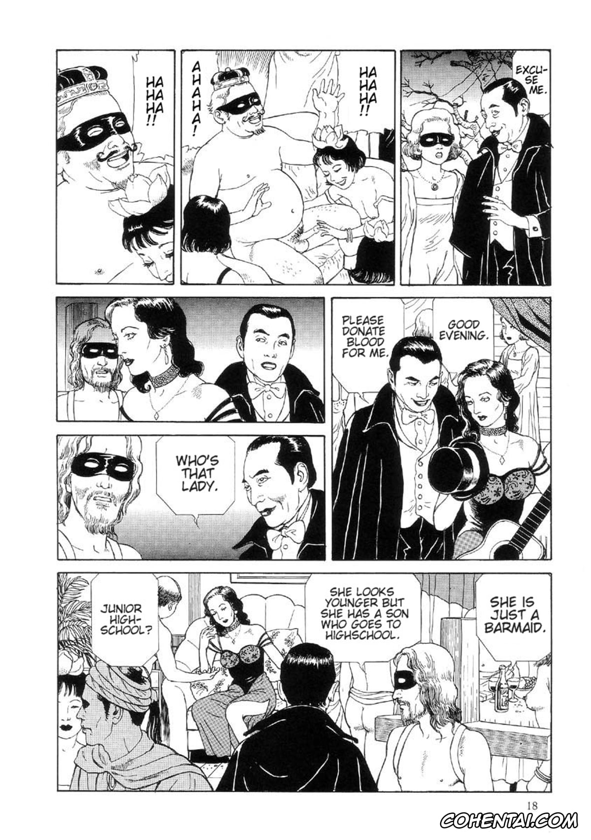 Manga porno, Tankoubon porno, Paradise – Warau Kyuuketsuki 2, pagina 23