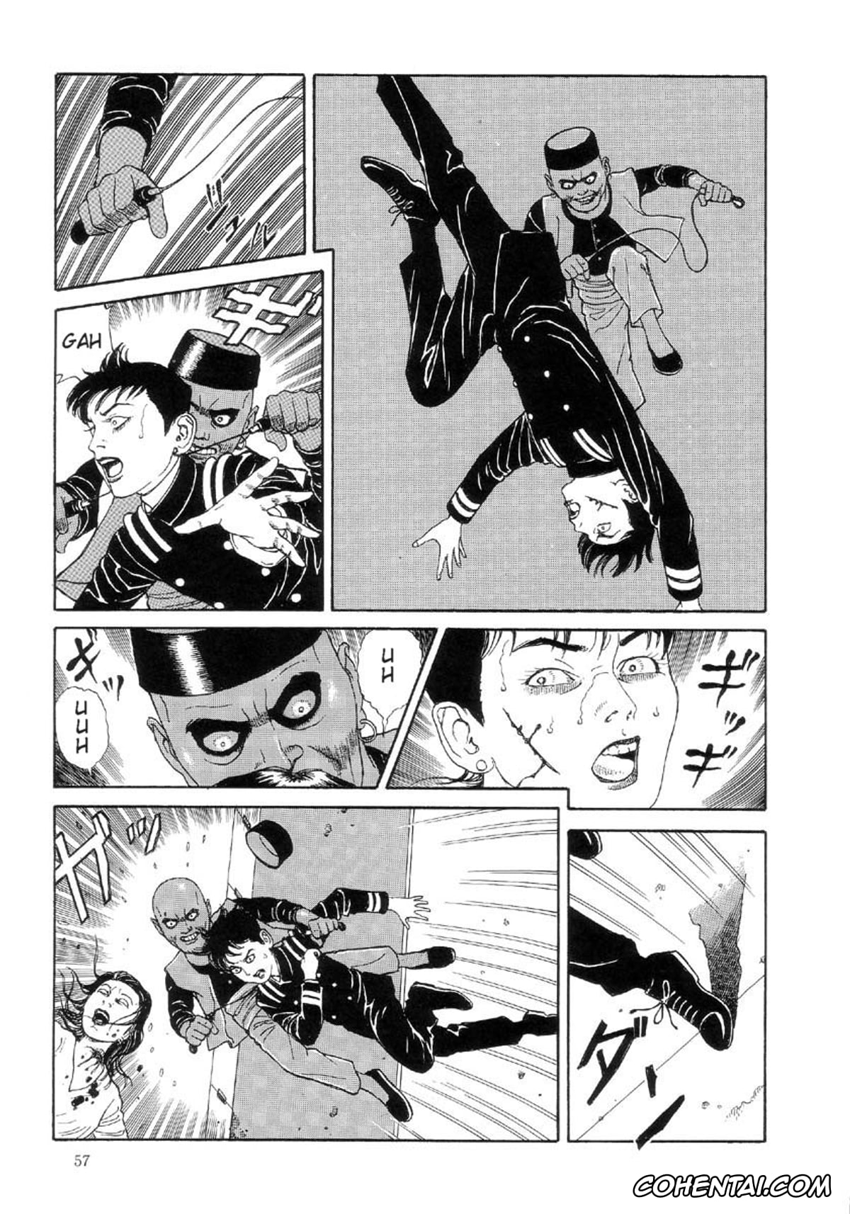 Manga porno, Tankoubon porno, Paradise – Warau Kyuuketsuki 2, pagina 62