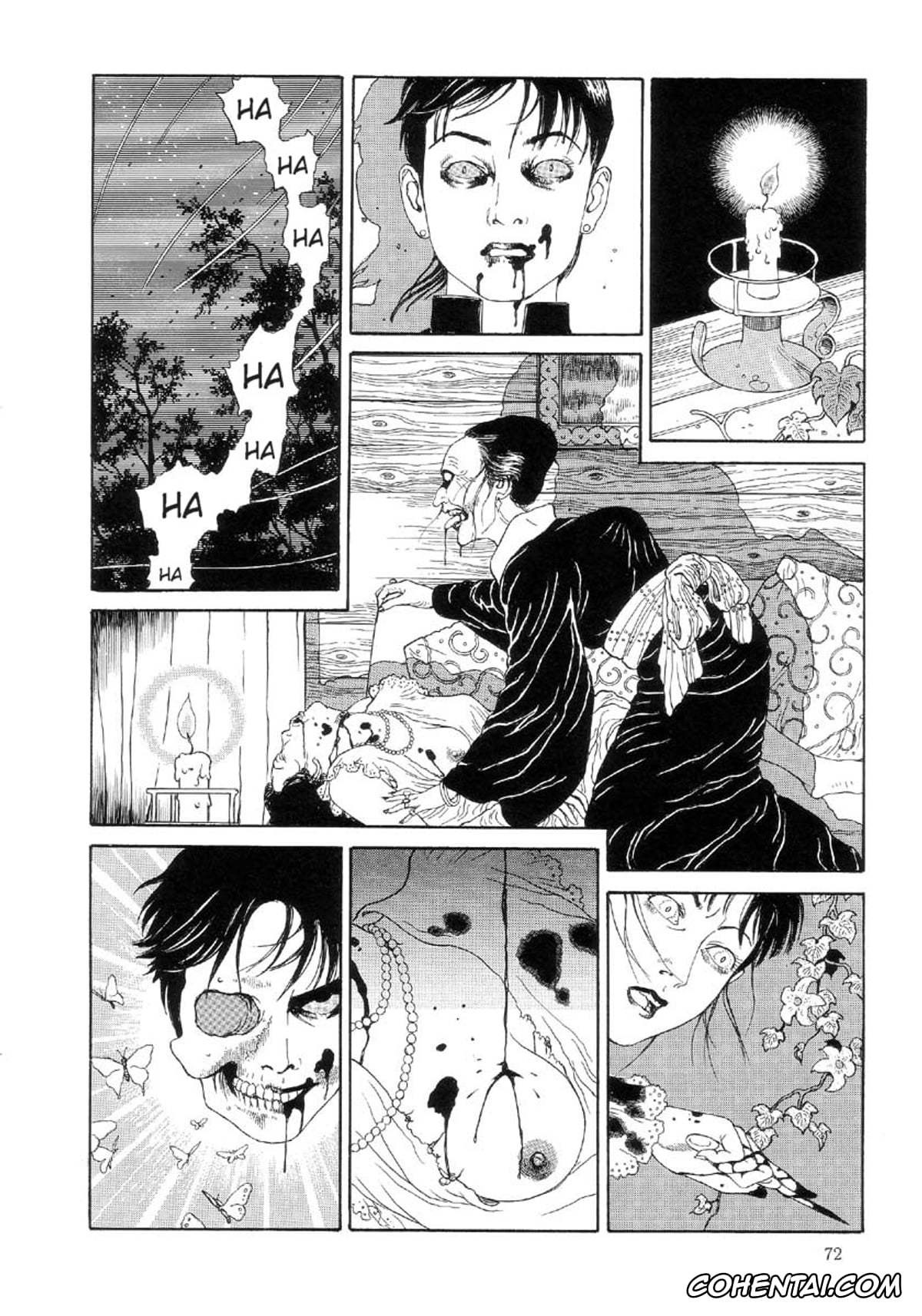 Manga porno, Tankoubon porno, Paradise – Warau Kyuuketsuki 2, pagina 77